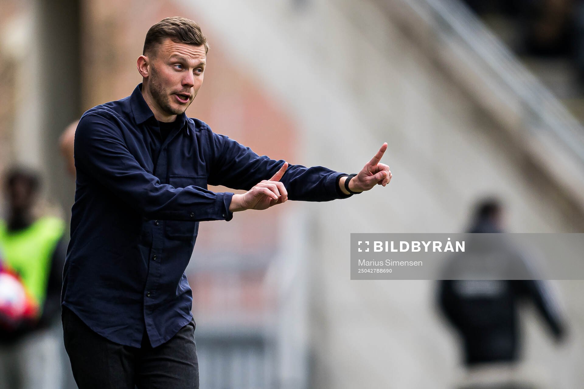 Alfred Johansson, head coach of Rosenborg