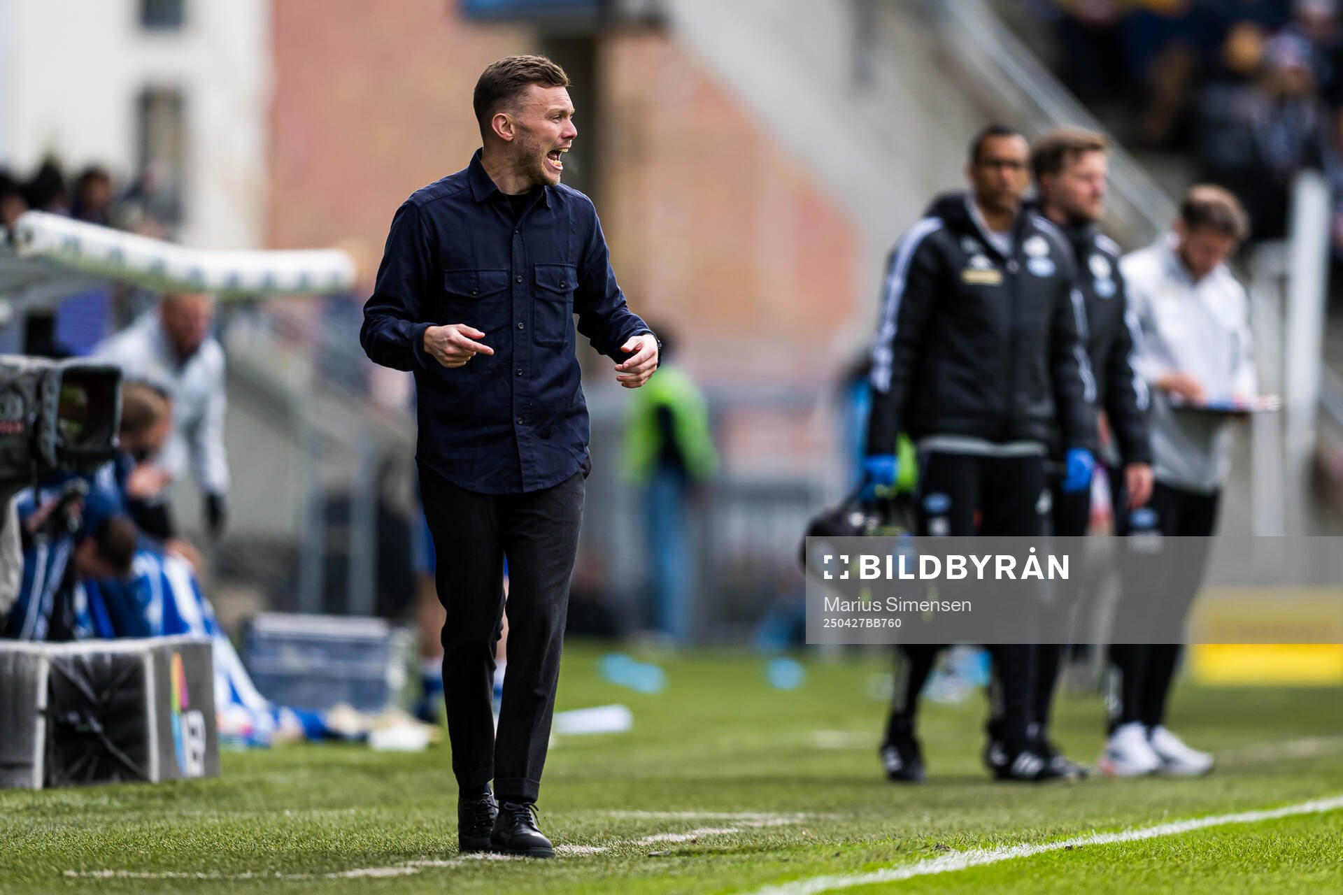 Alfred Johansson, head coach of Rosenborg