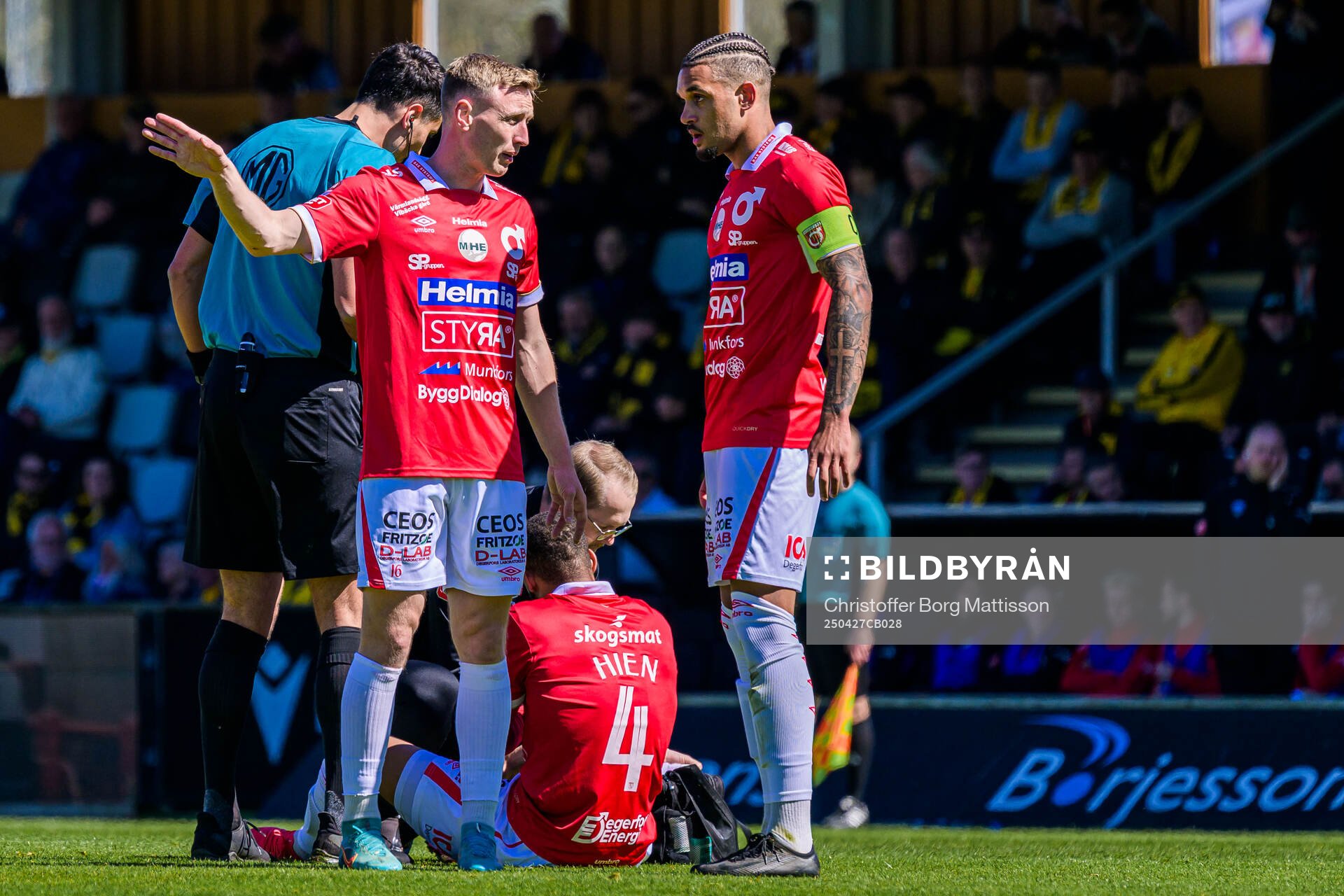 Degerfors Sebastian Ohlsson och Bernardo Gil Coutinho