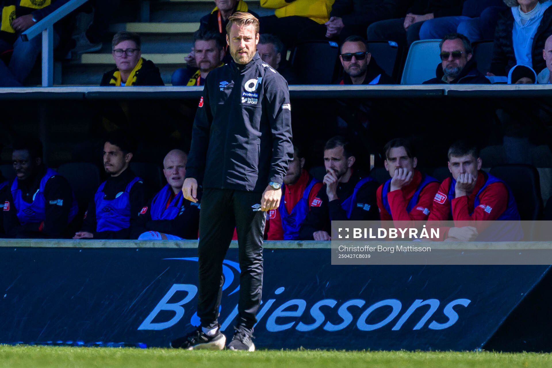 Degerfors tränare William Lundin