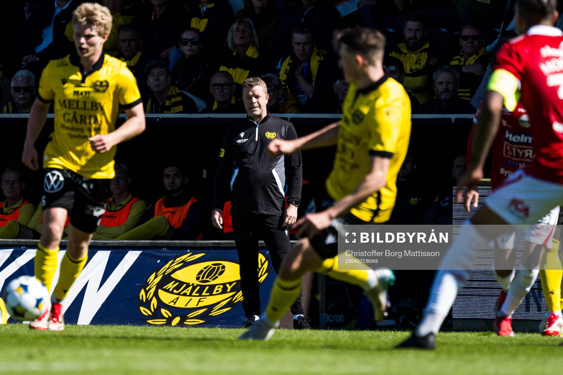 Mjällbys tränare Anders Torstensson