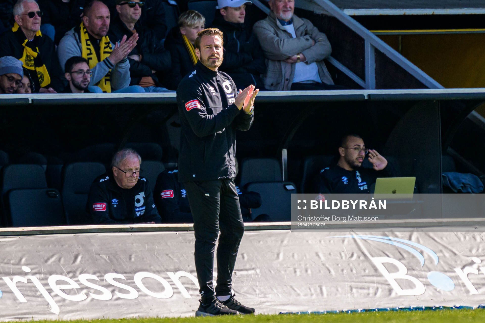 Degerfors tränare William Lundin