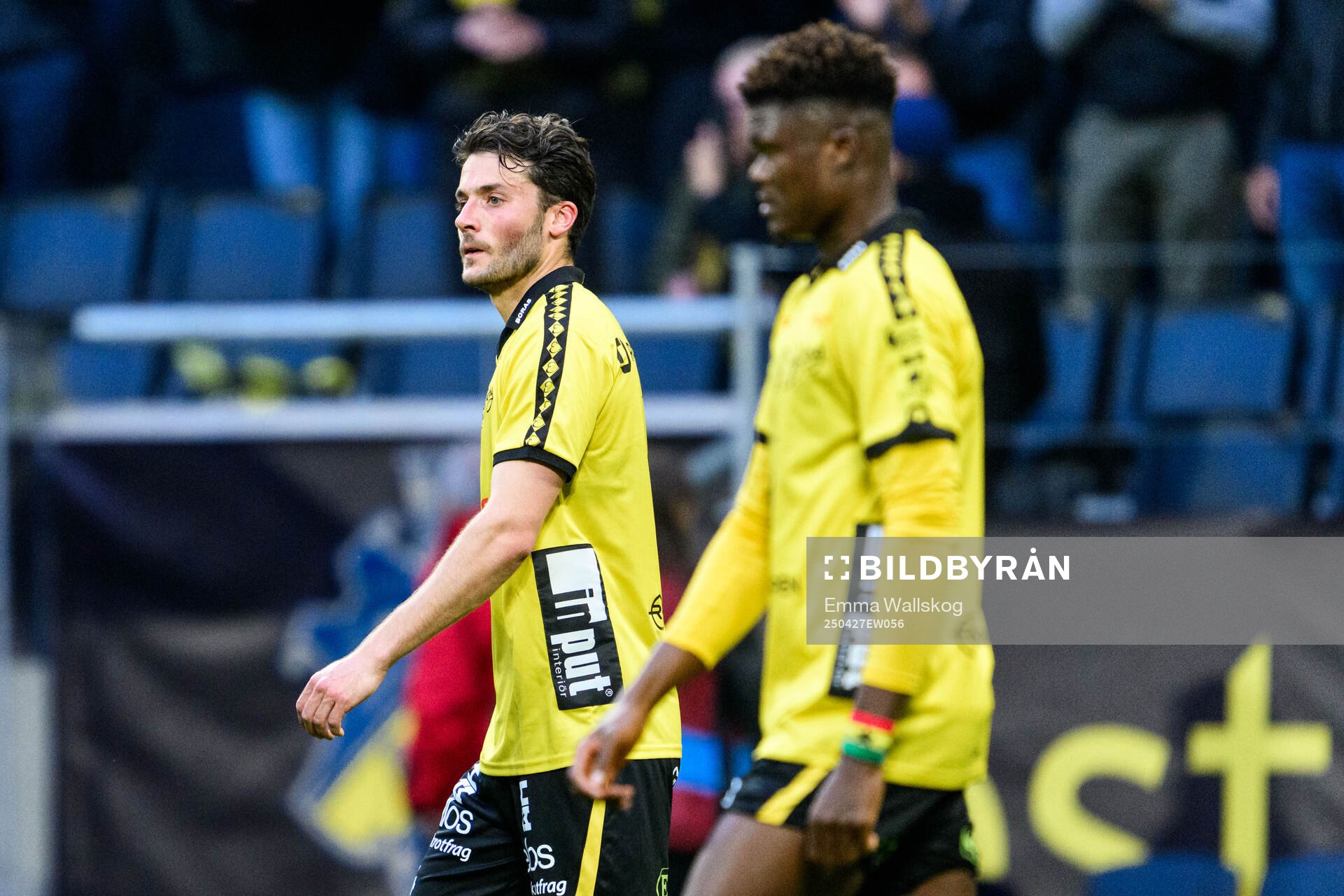 Elfsborgs Daniel Granli och Terry Yegbe deppar