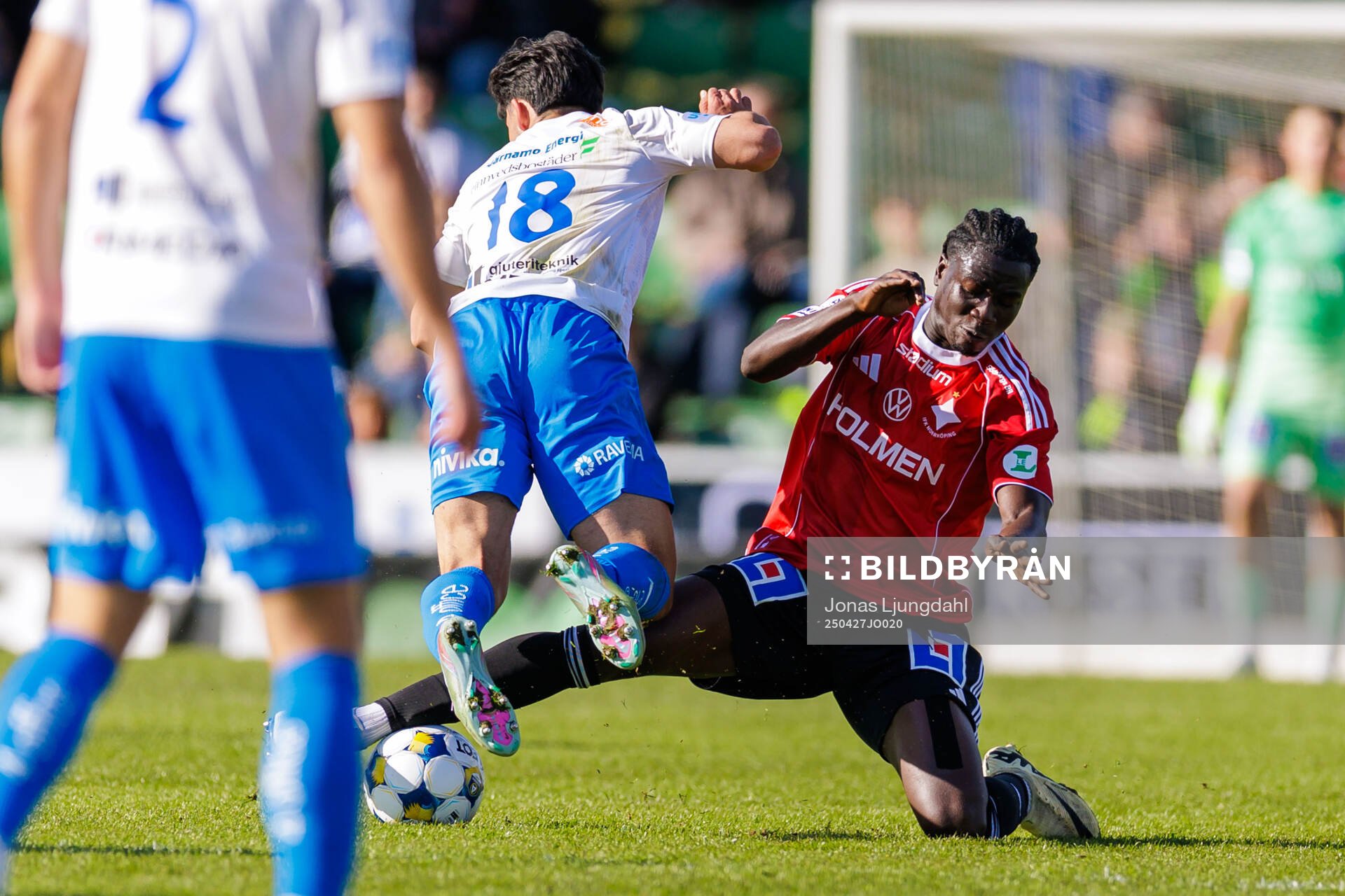 Värnamos Mohammad Alsalkhadi och IFK Norrköpings Kojo