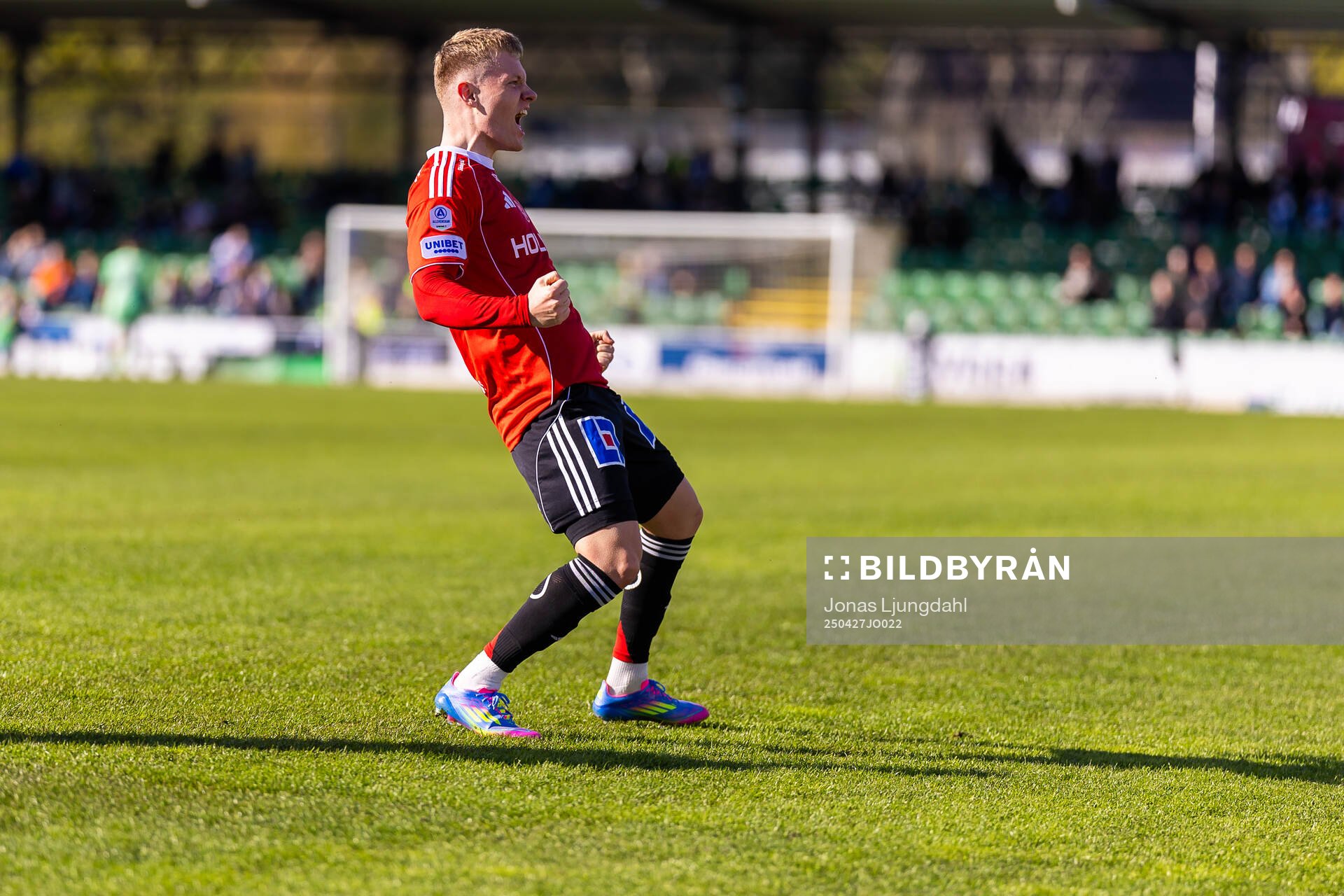 IFK Norrköpings Sebastian Vinther Jørgensen jublar