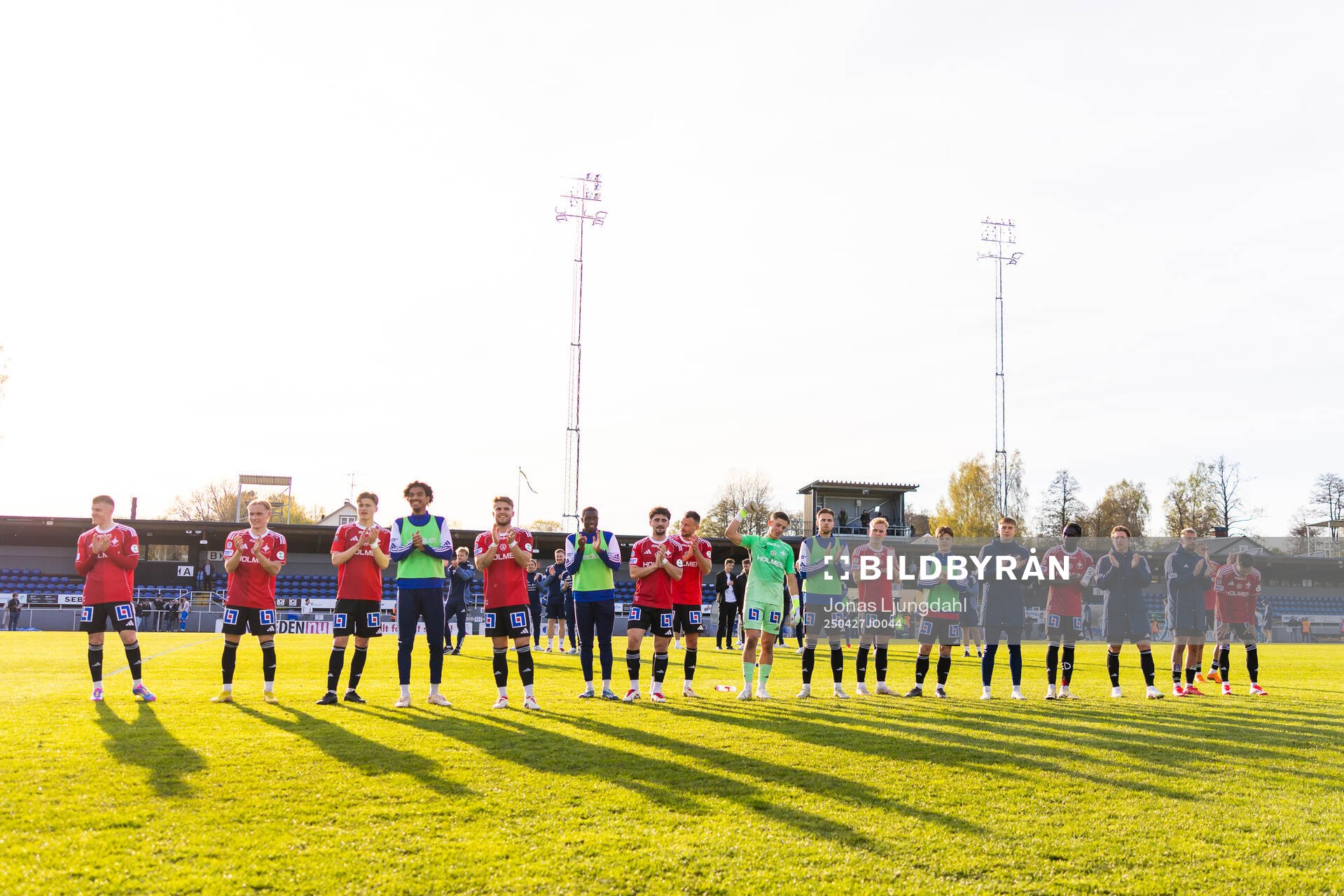 IFK Norrköpings spelare jublar