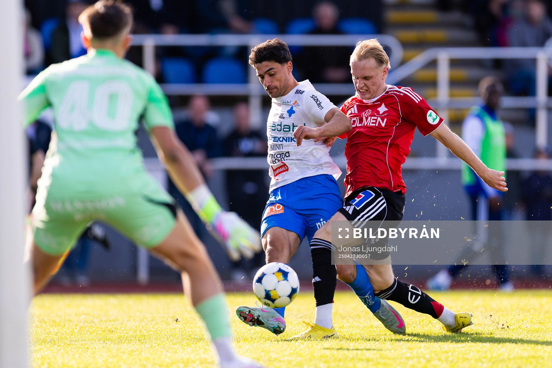 Värnamos Mohammad Alsalkhadi och IFK Norrköpings Marcus