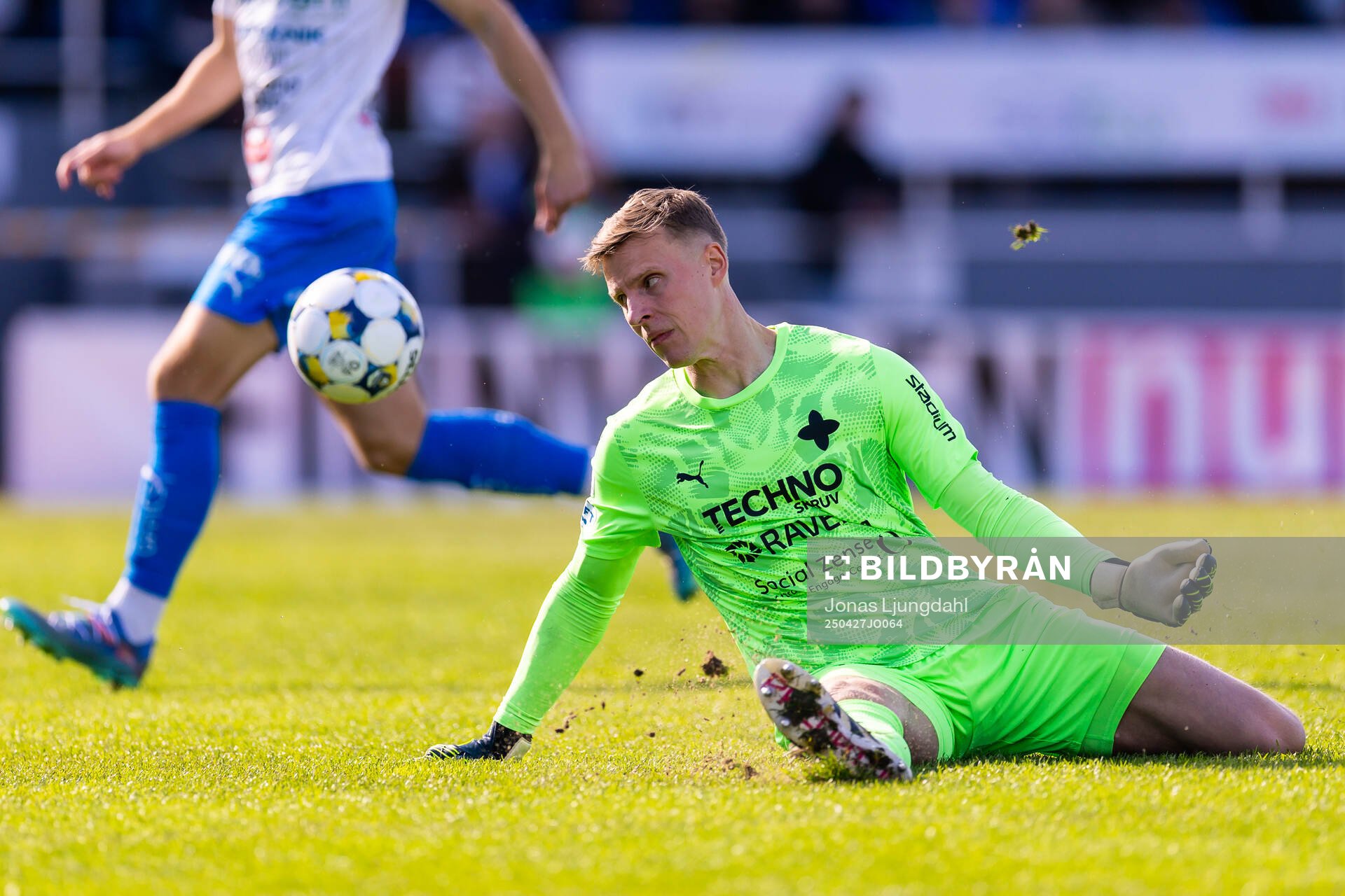 Värnamos målvakt Hugo Keto