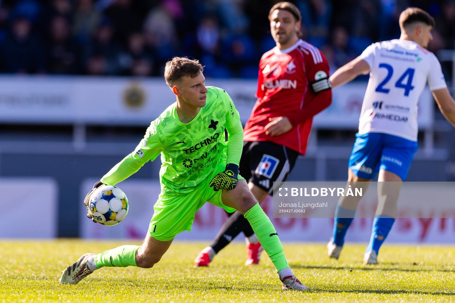 Värnamos målvakt Hugo Keto