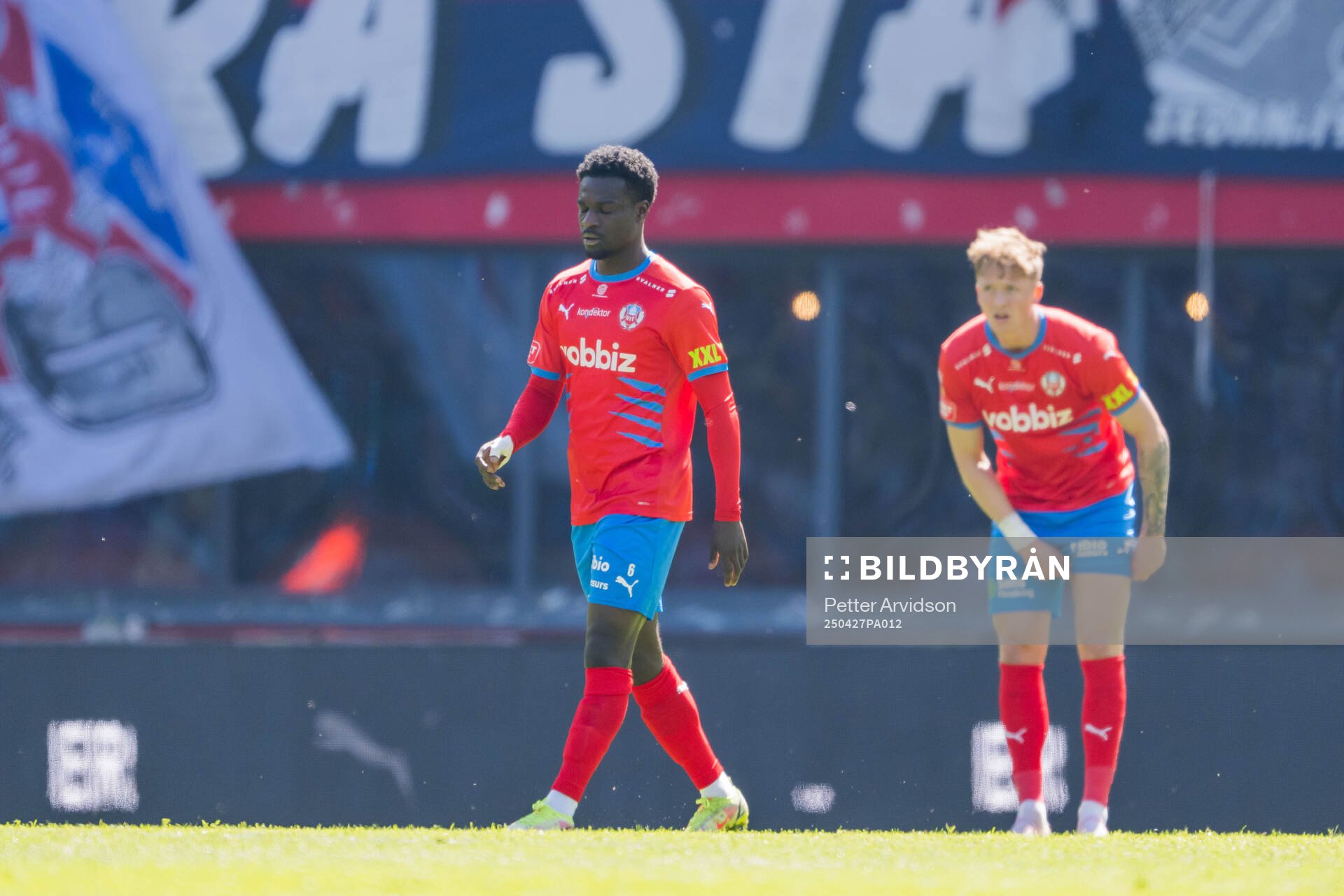Helsingborgs Samuel Asoma deppar