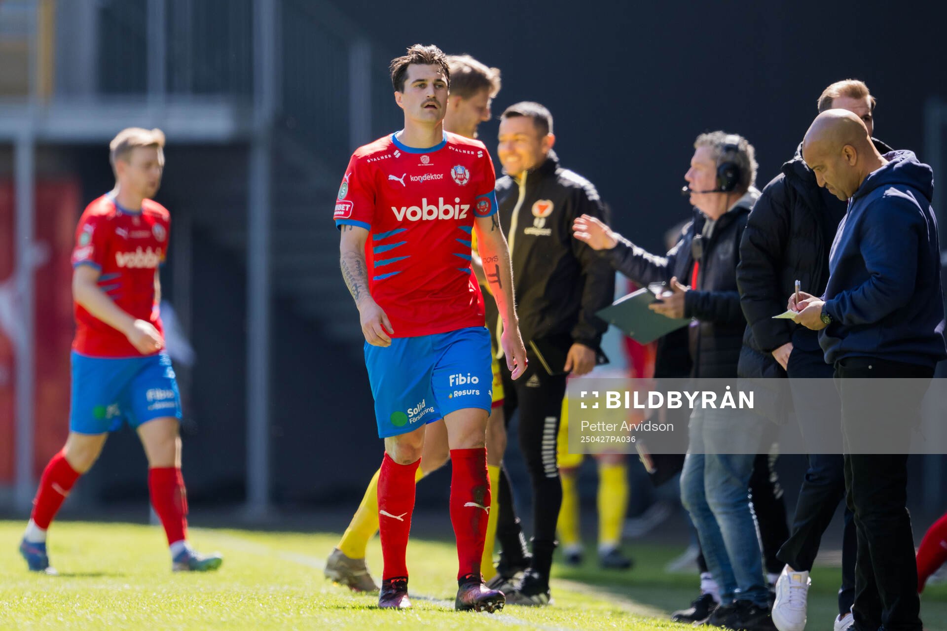 Helsingborgs Jon Birkfeldt deppar