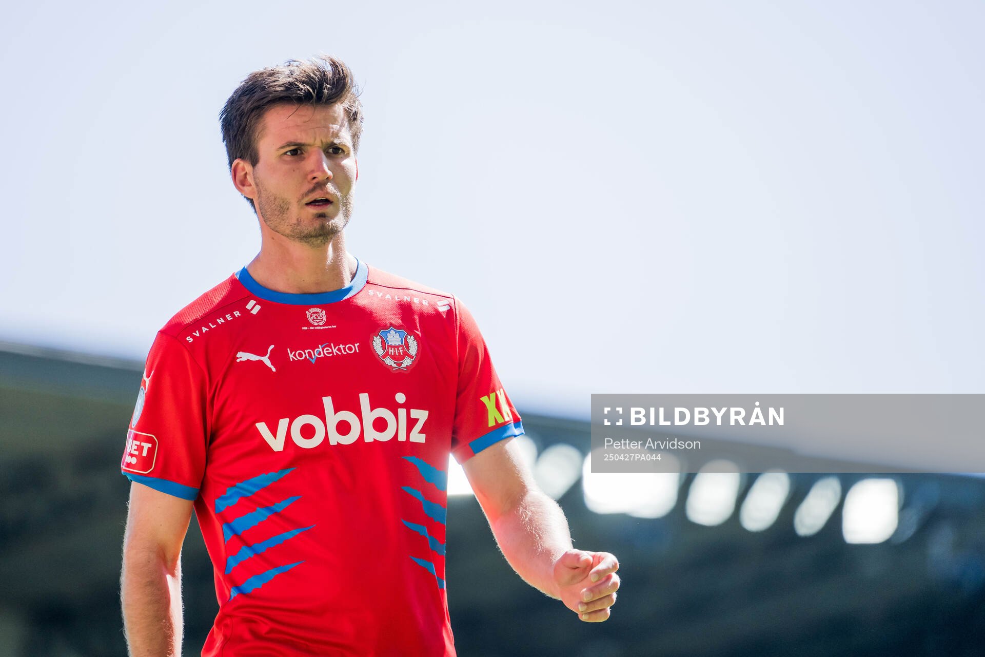 Helsingborgs Wilhelm Loeper deppar