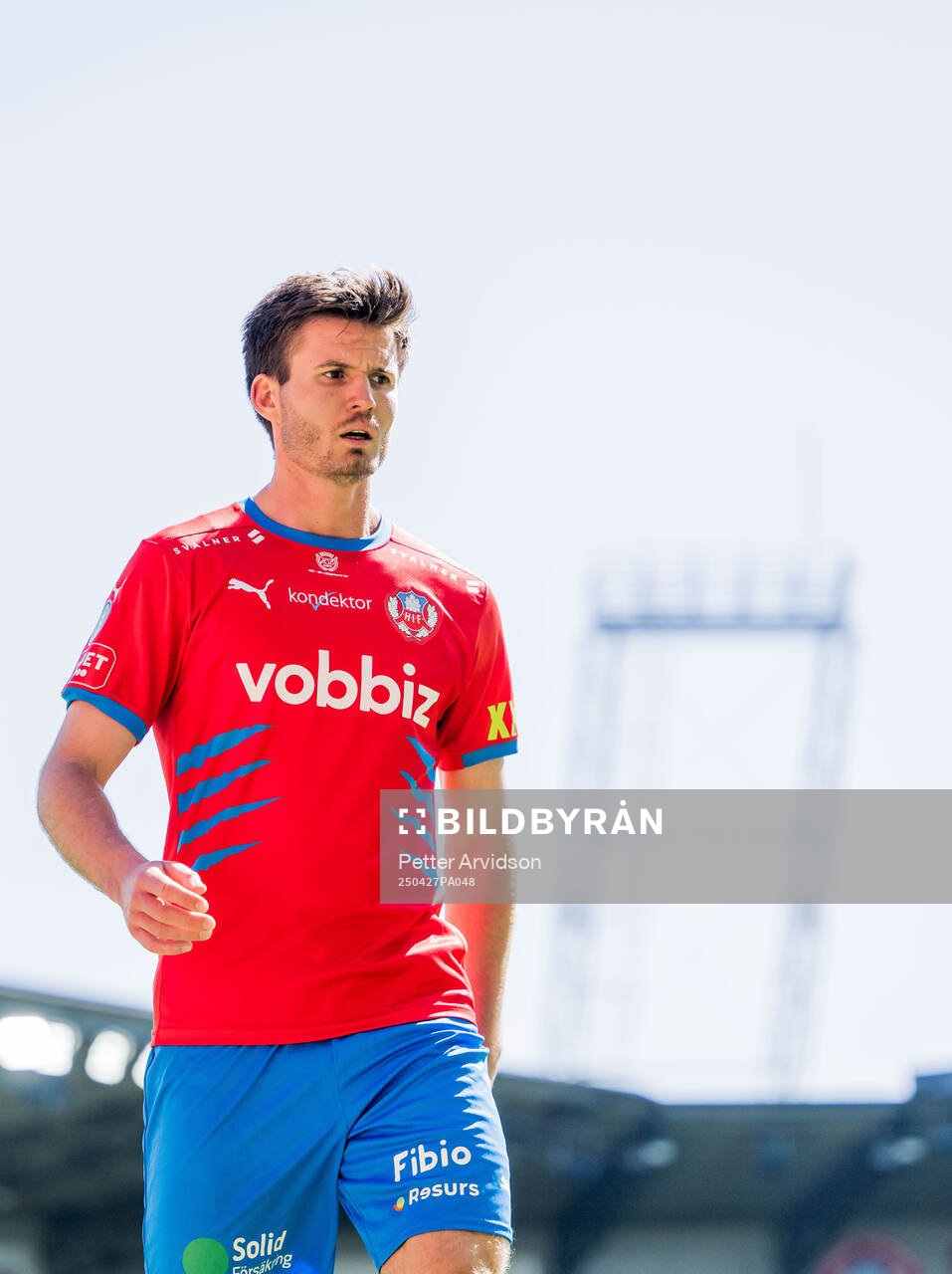 Helsingborgs Wilhelm Loeper deppar