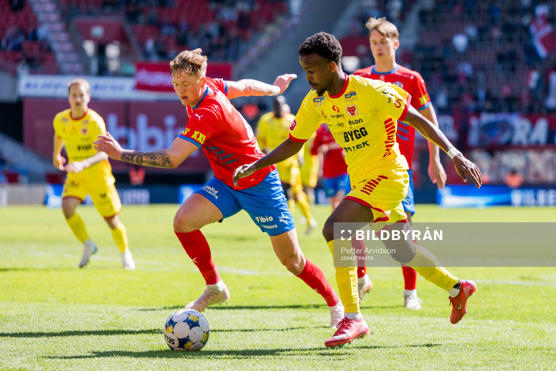 Helsingborgs Marcus Gudmann och Kalmars Abdi Sabriye