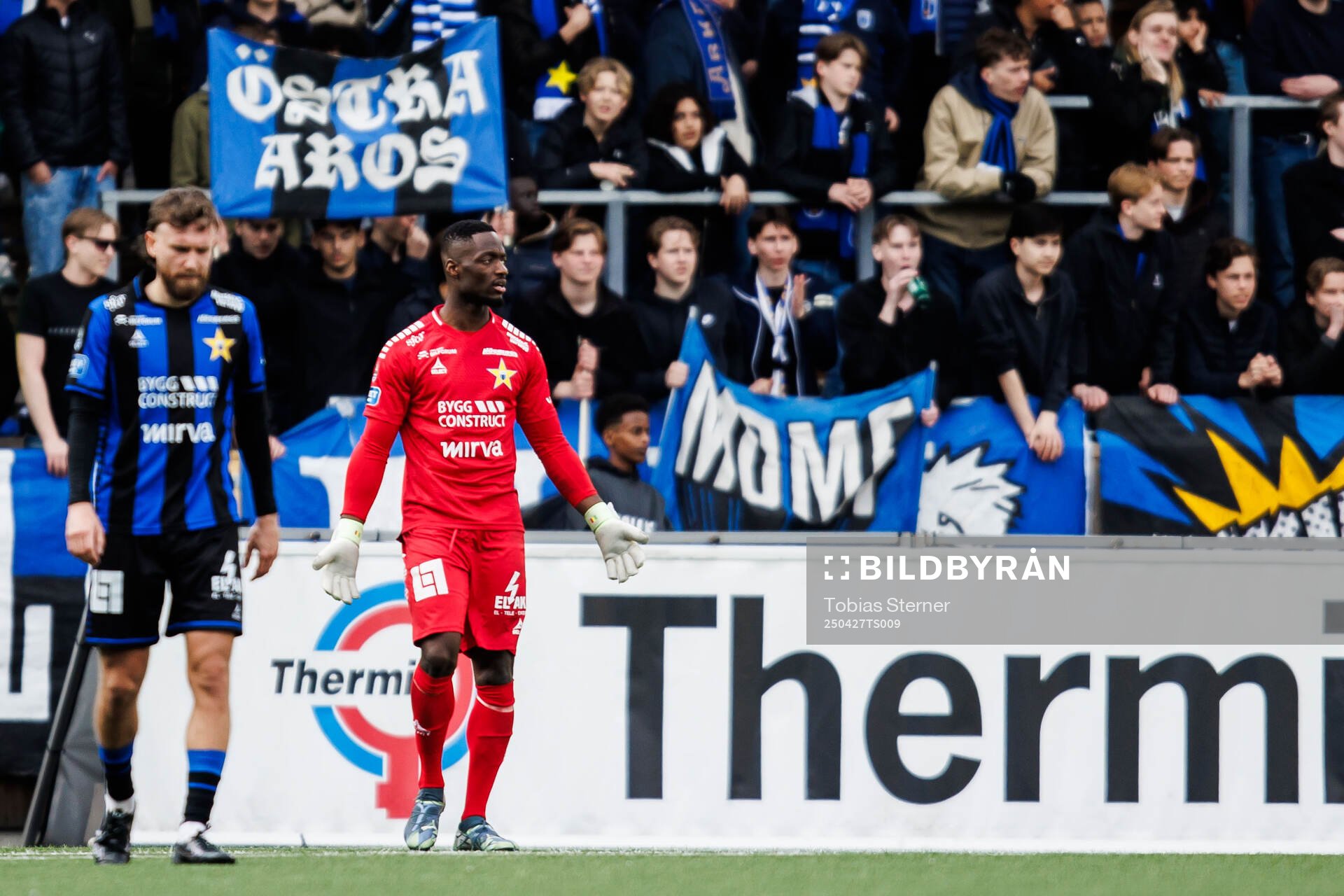 Sirius Simon Sandberg och Ismael Diawara deppar
