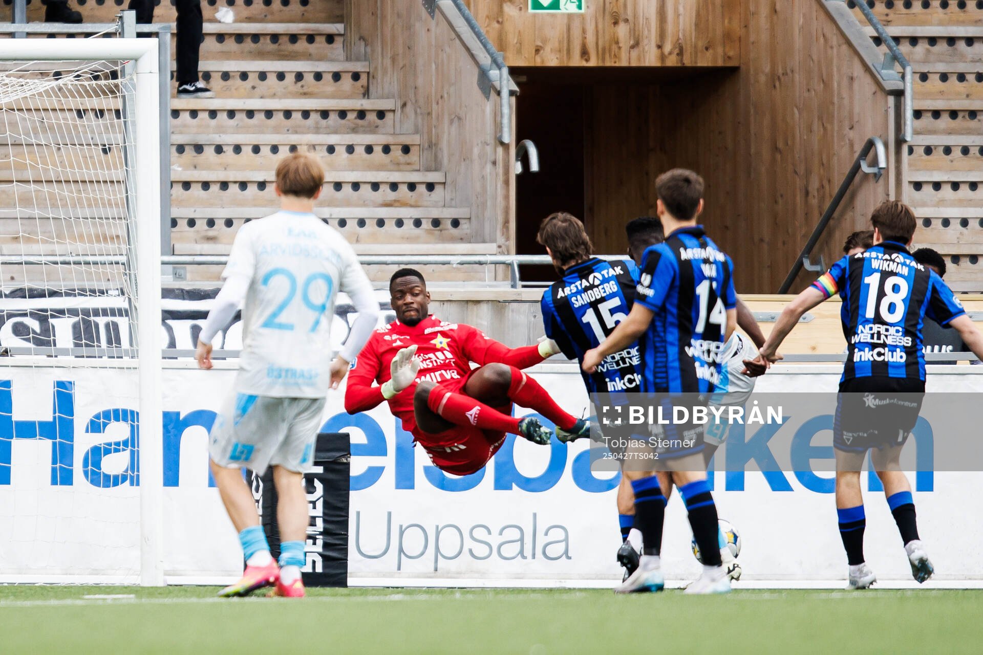 Sirius målvakt Ismael Diawara