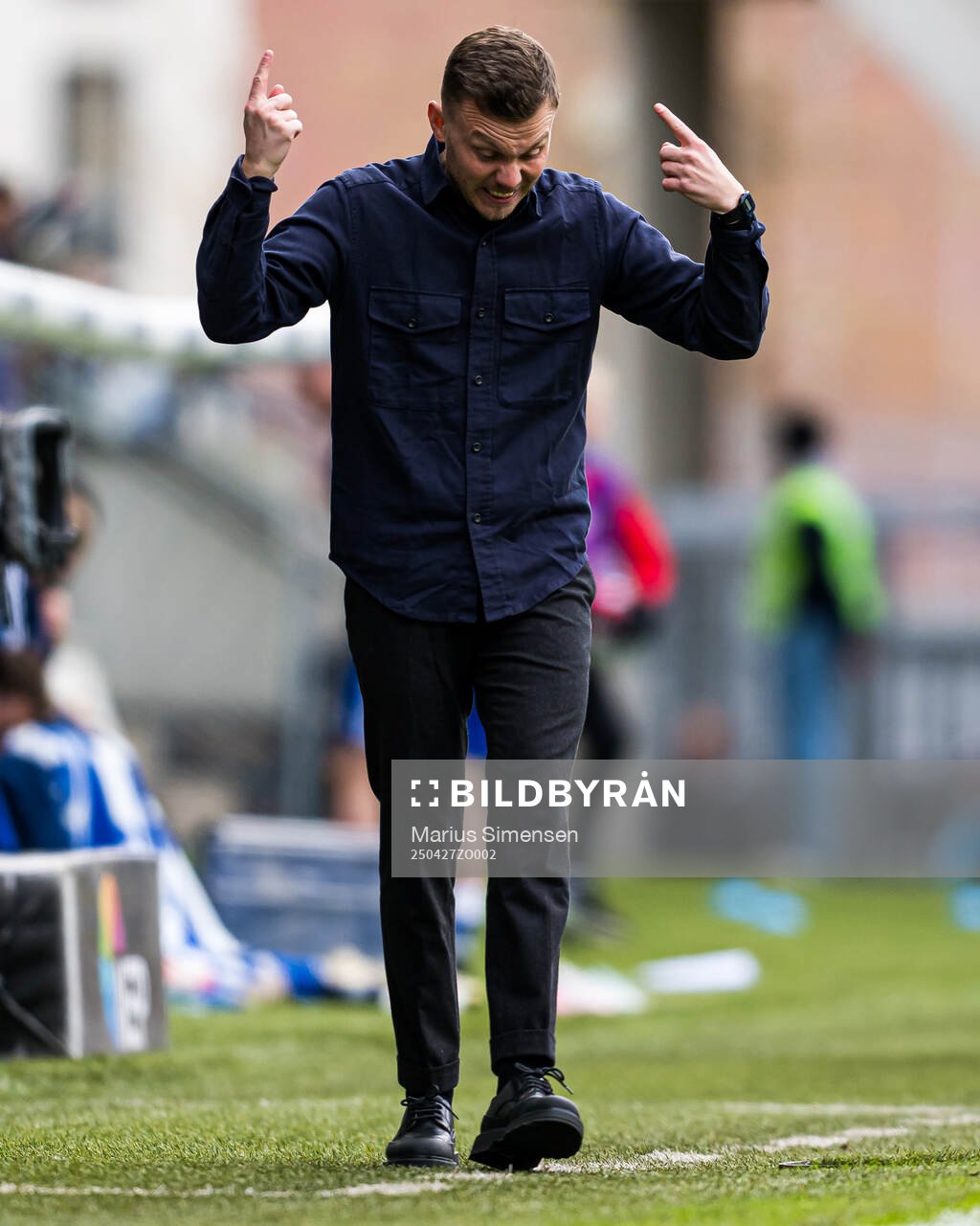 Alfred Johansson, head coach of Rosenborg