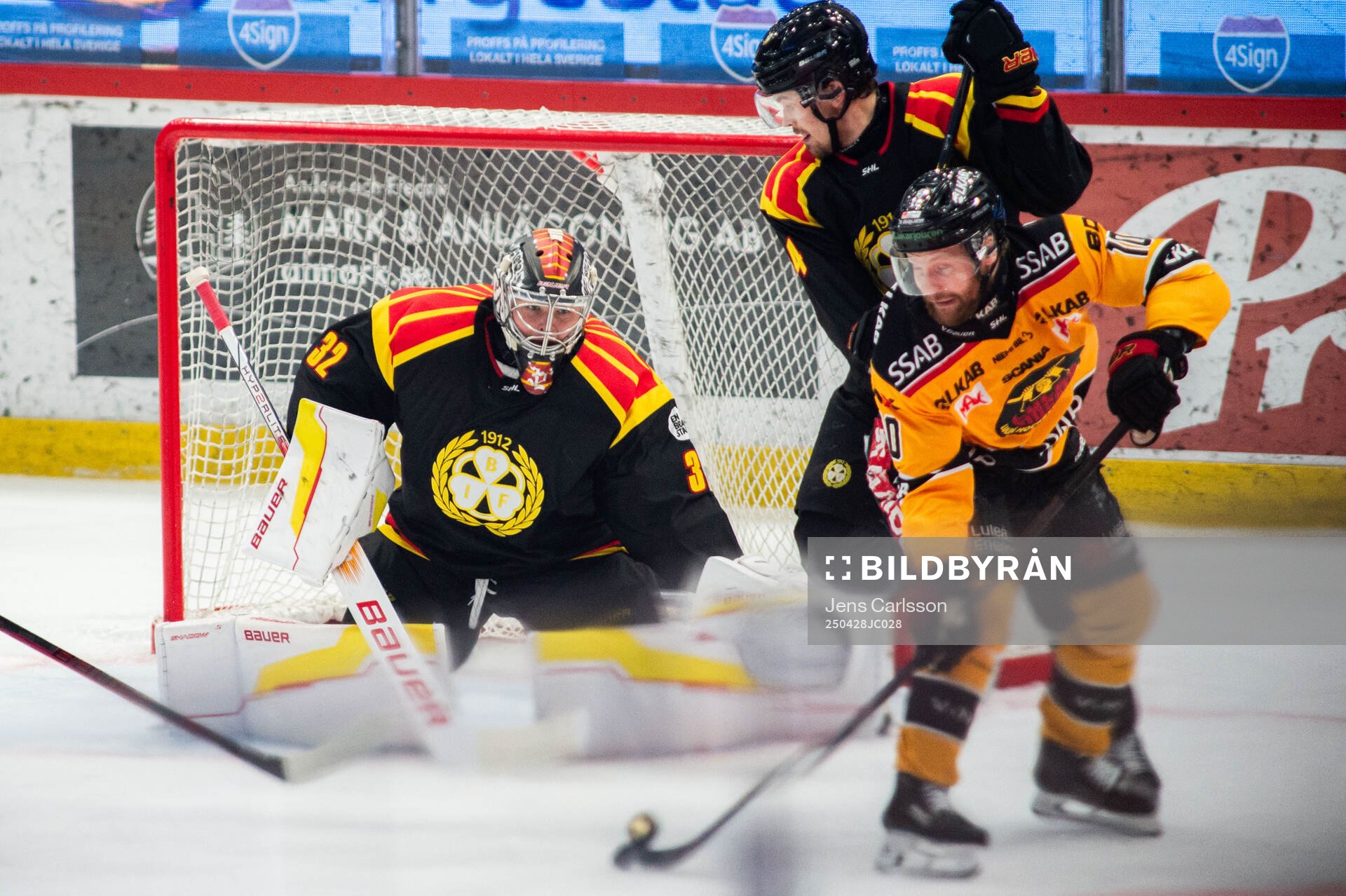 Brynäs målvakt Ludvig Persson
