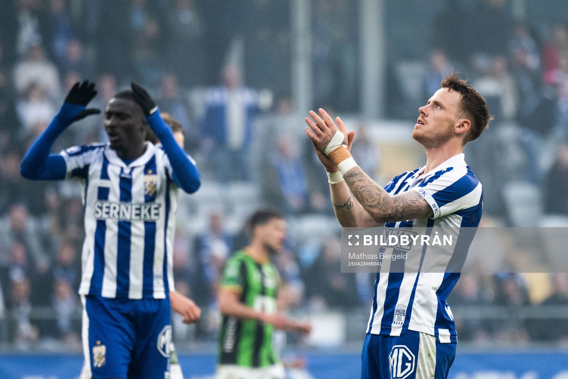 IFK Göteborgs Tobias Heintz deppar