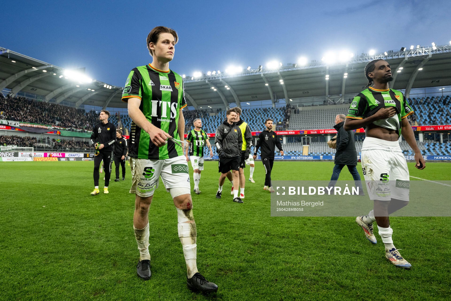GAIS Axel Henriksson och Harun Ibrahim deppar