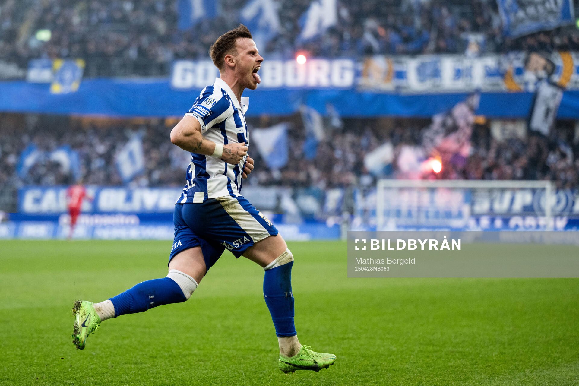 IFK Göteborgs Tobias Heintz jublar