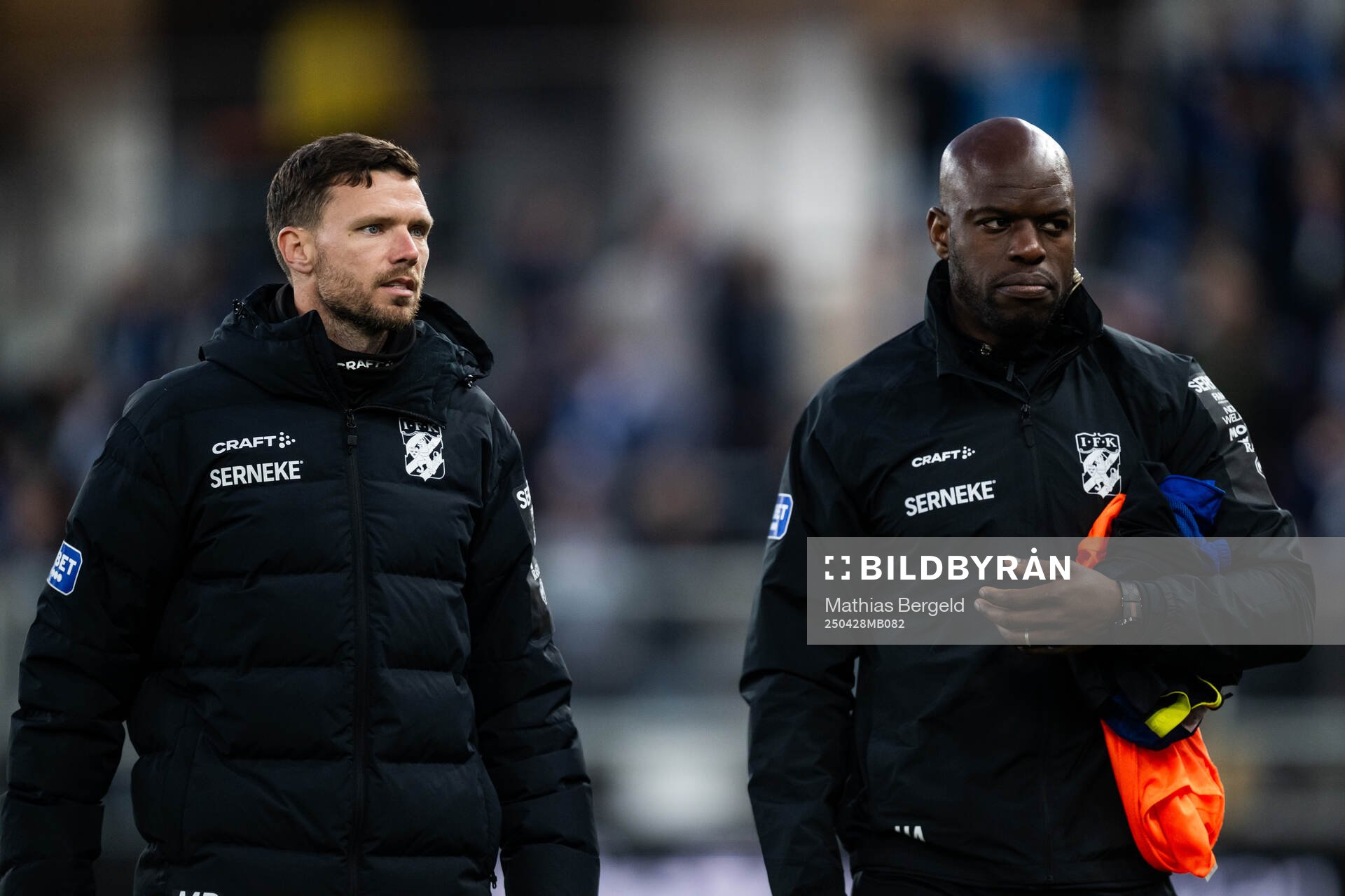 IFK Göteborgs assisterande tränare Marcus Berg och