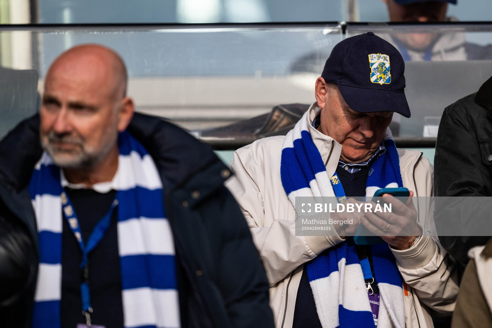 IFK Göteborgs klubbdirektör Håkan Mild och ordförande