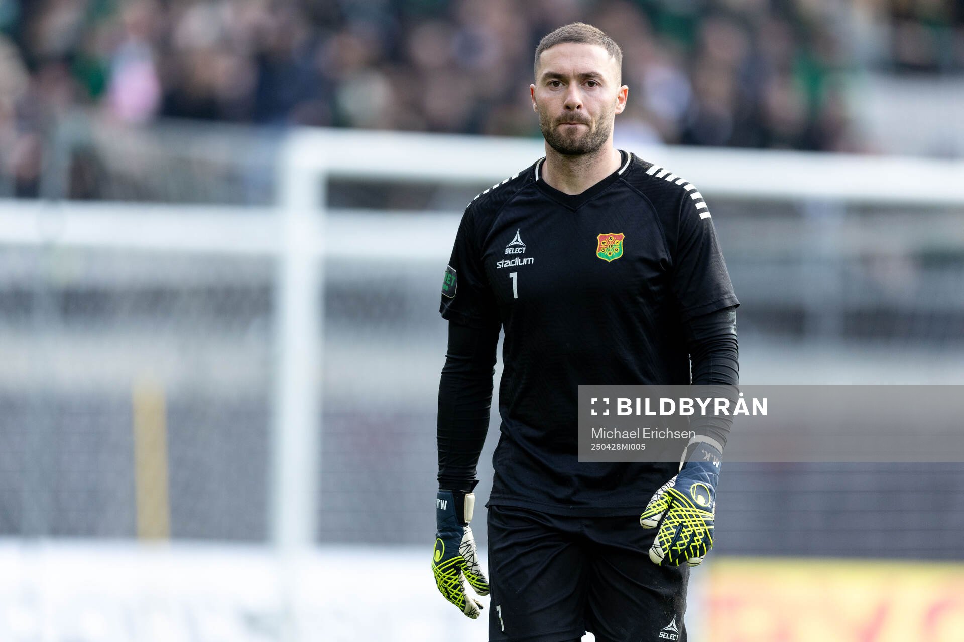 GAIS målvakt Mergim Krasniqi