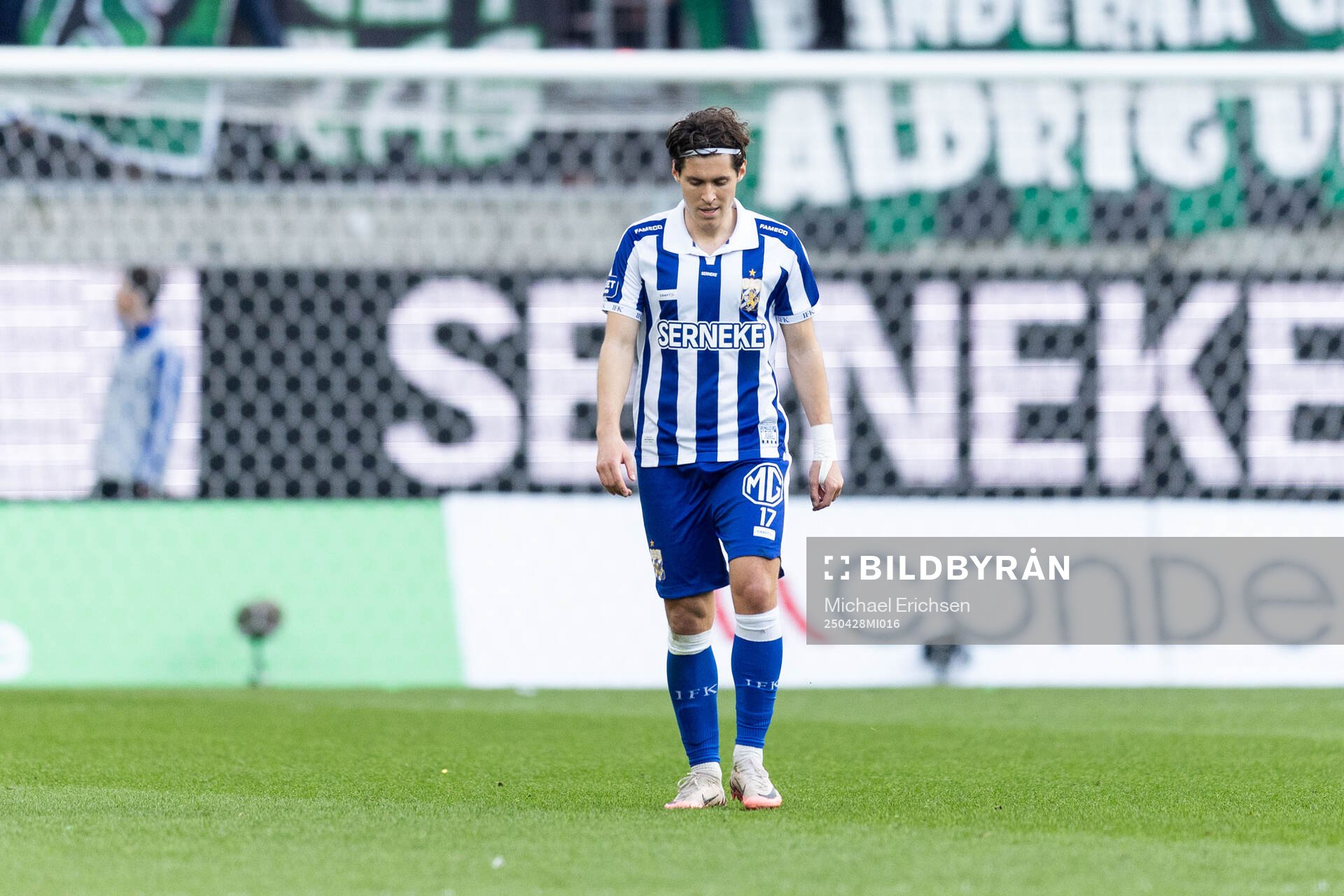 IFK Göteborgs Eman Markovic deppar