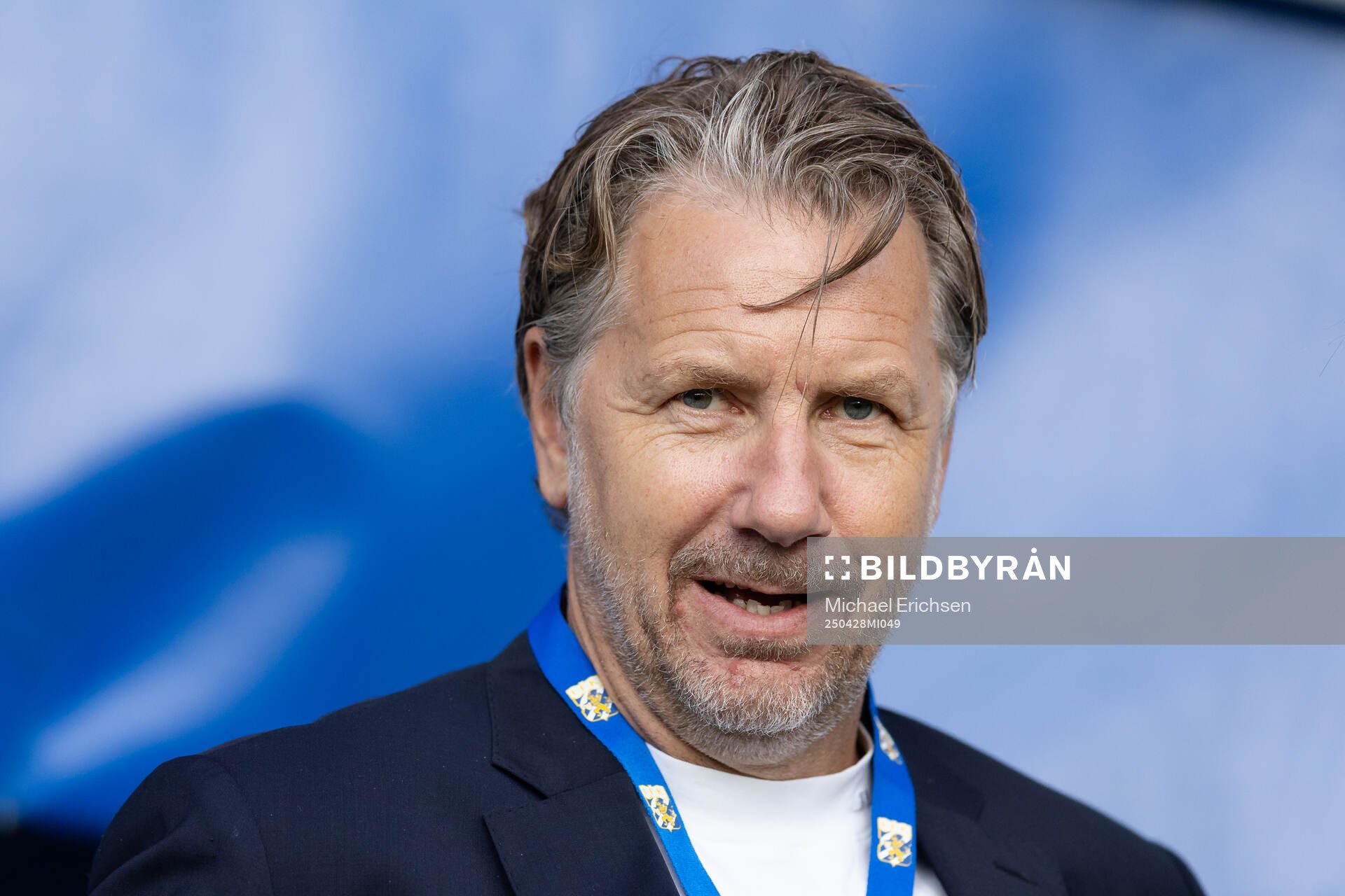 IFK Göteborgs fotbollschef Jesper Jansson inför fotbollsmatchen i Allsvenskan mellan IFK Göteborg och GAIS den 28 april 2025 i Göteborg.