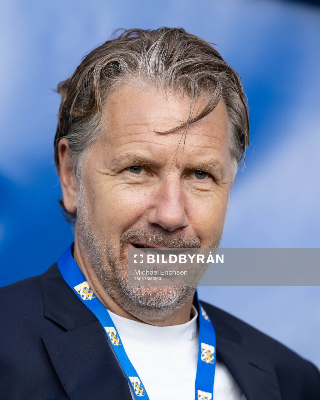 IFK Göteborgs fotbollschef Jesper Jansson inför fotbollsmatchen i Allsvenskan mellan IFK Göteborg och GAIS den 28 april 2025 i Göteborg.