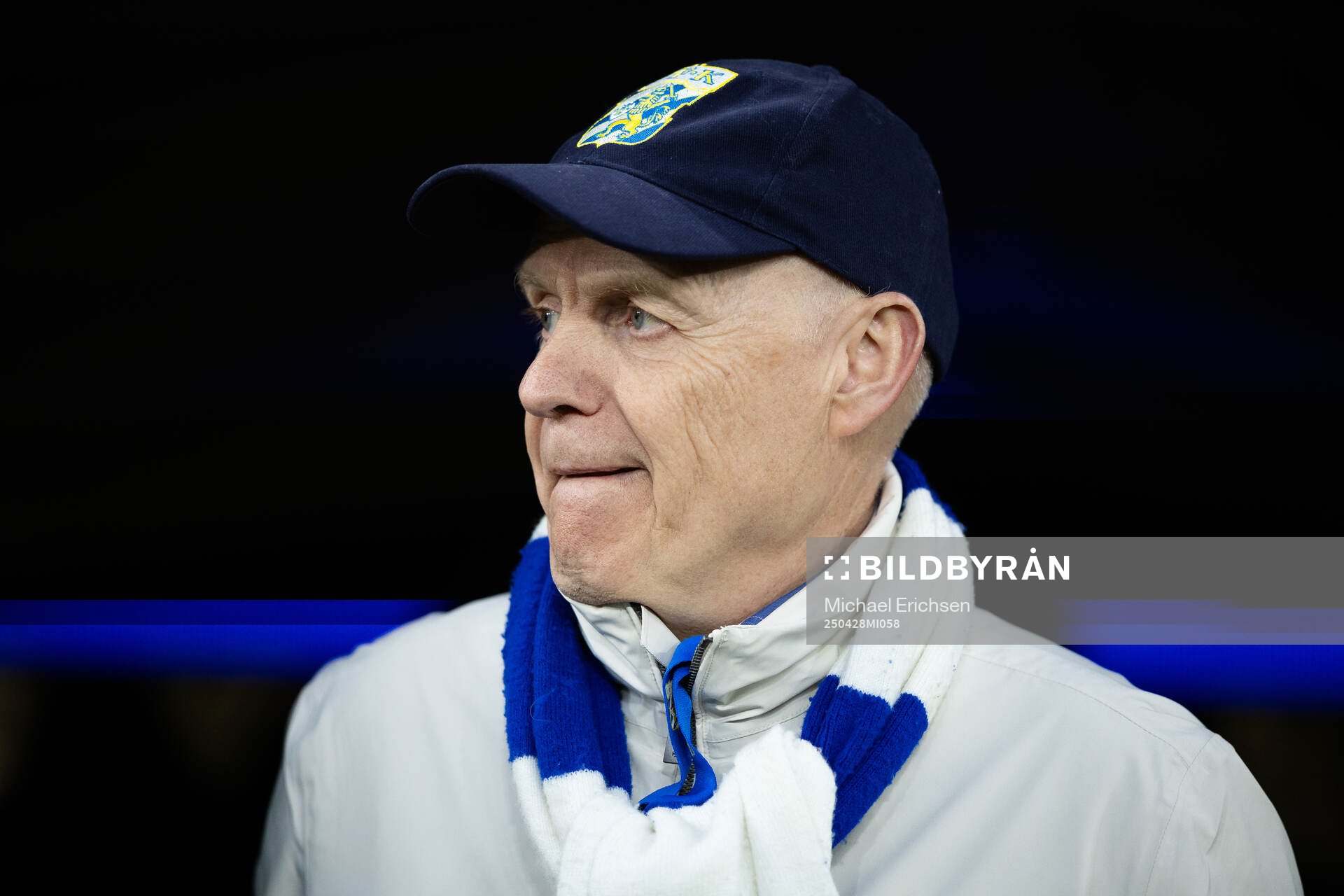 IFK Göteborgs ordförande Magnus Nilsson efter fotbollsmatchen i Allsvenskan mellan IFK Göteborg och GAIS den 28 april 2025 i Göteborg. 