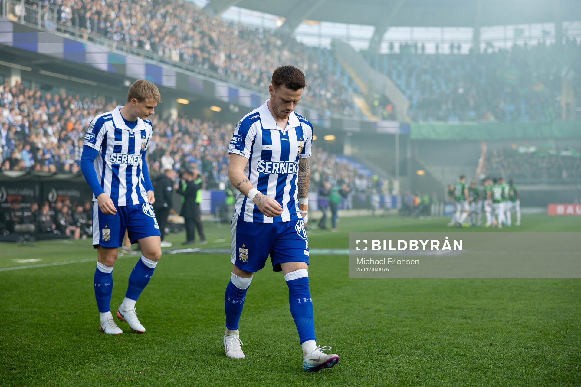 IFK Göteborgs David Kruse och Tobias Heintz