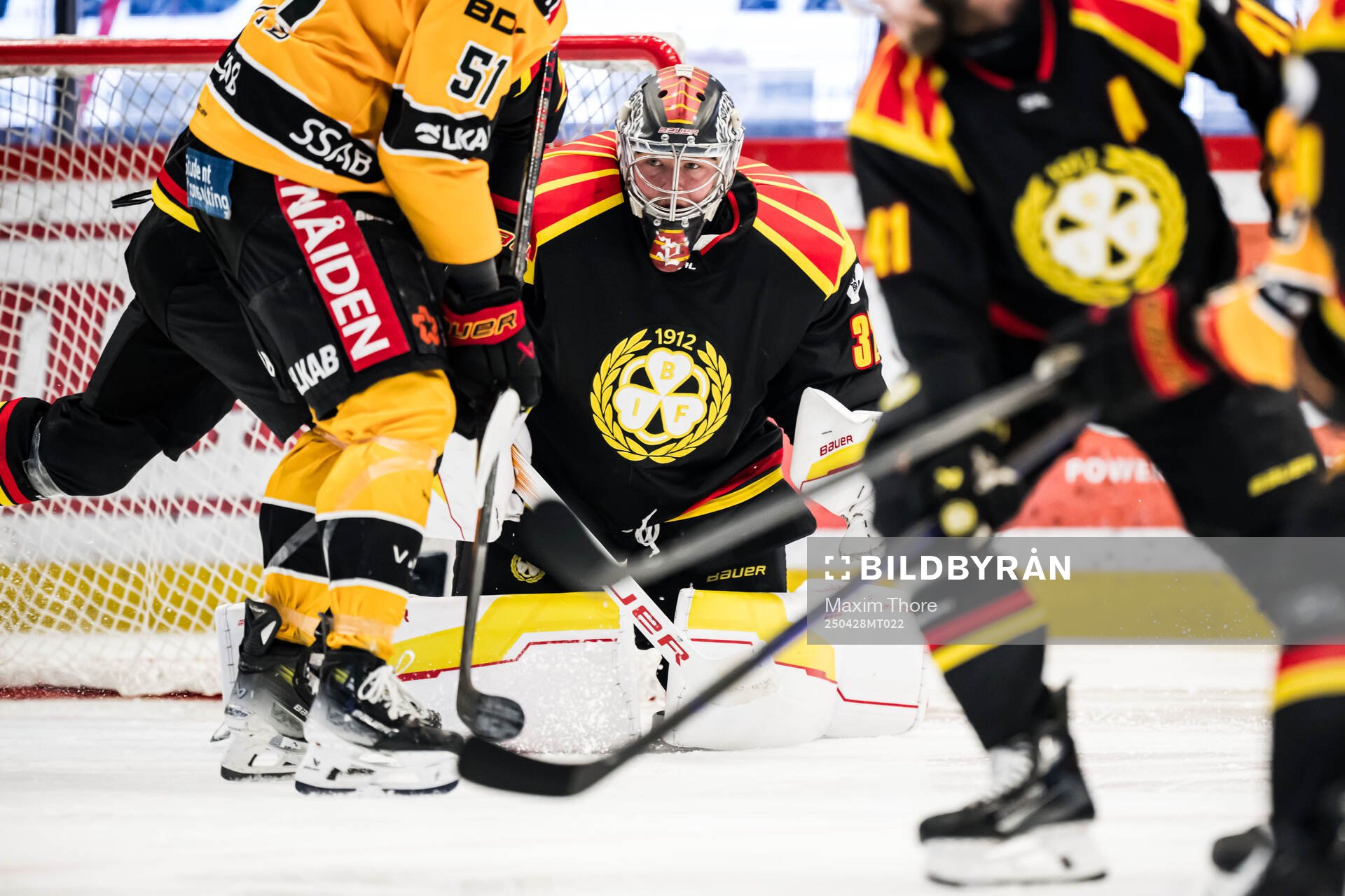 Brynäs målvakt Ludvig Persson