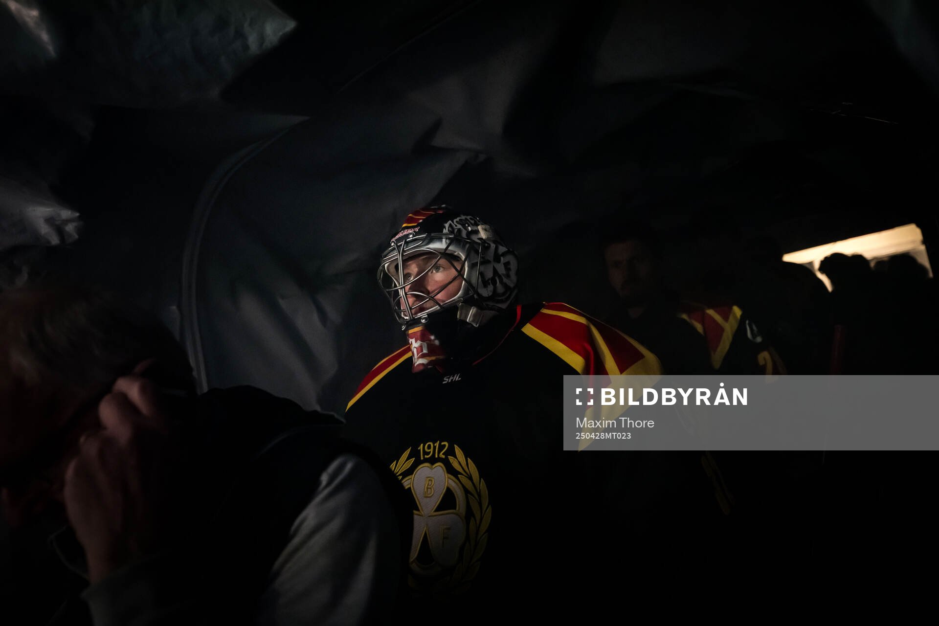 Brynäs målvakt Ludvig Persson