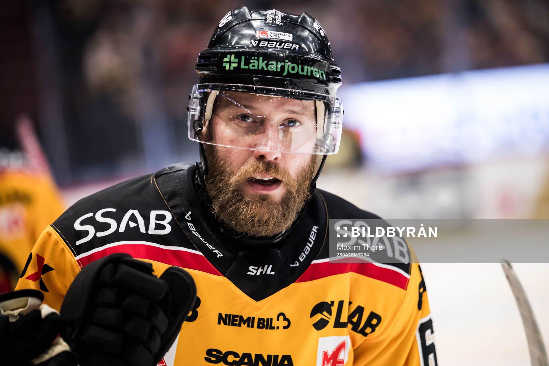 Luleås Linus Omark jublar