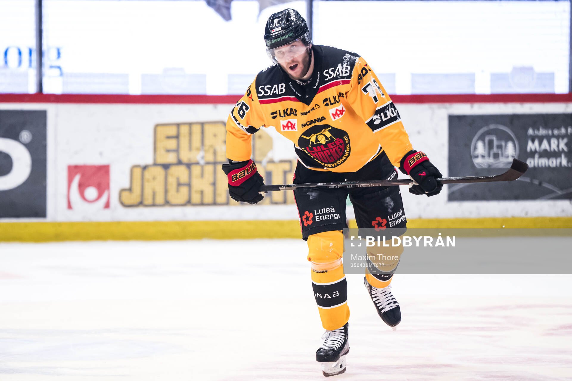 Luleås Anton Levtchi har ont