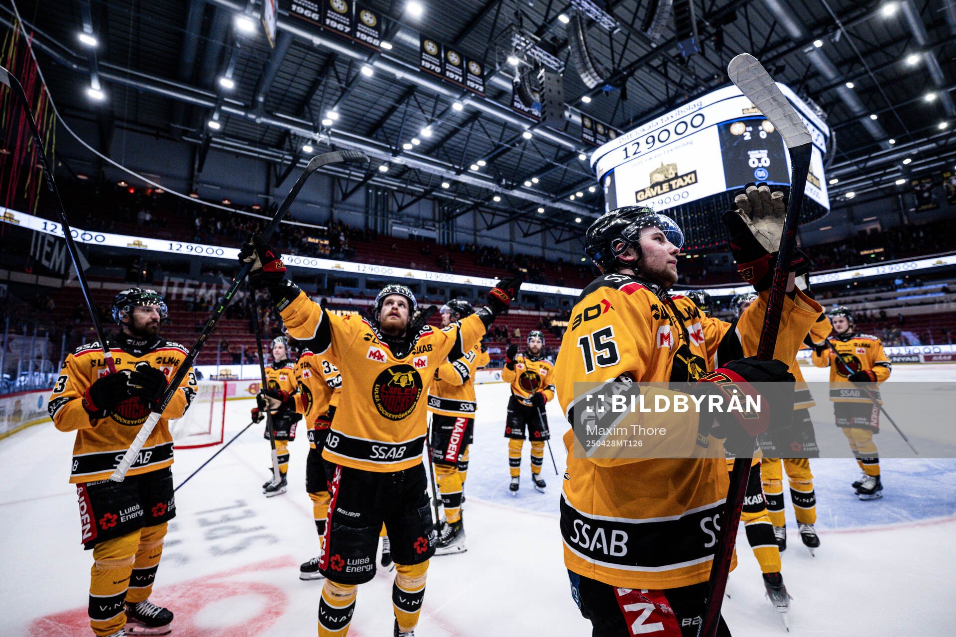 Luleås David Granberg jublar