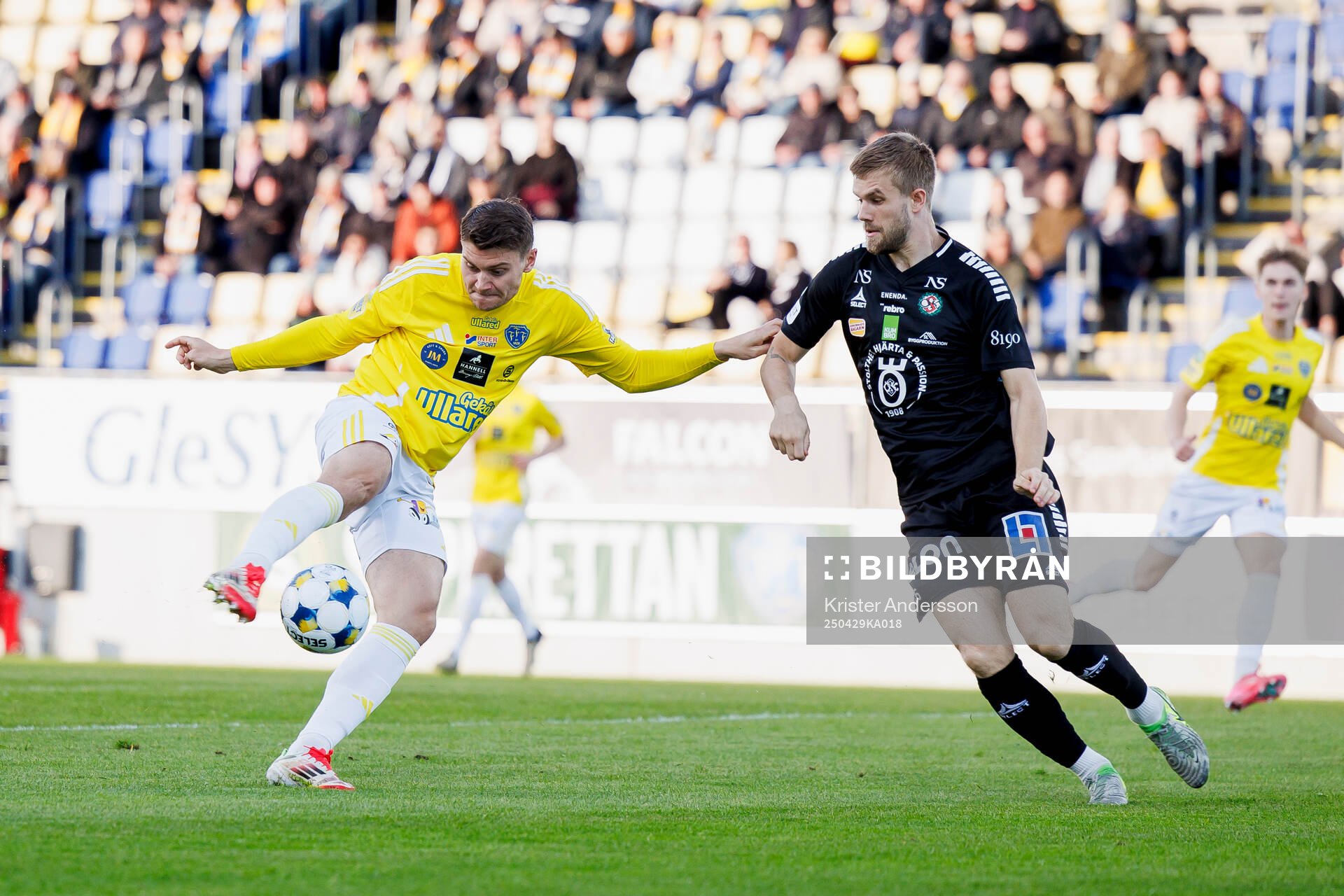 Falkenbergs Albin Andersson och Örebros Hampus Söderström