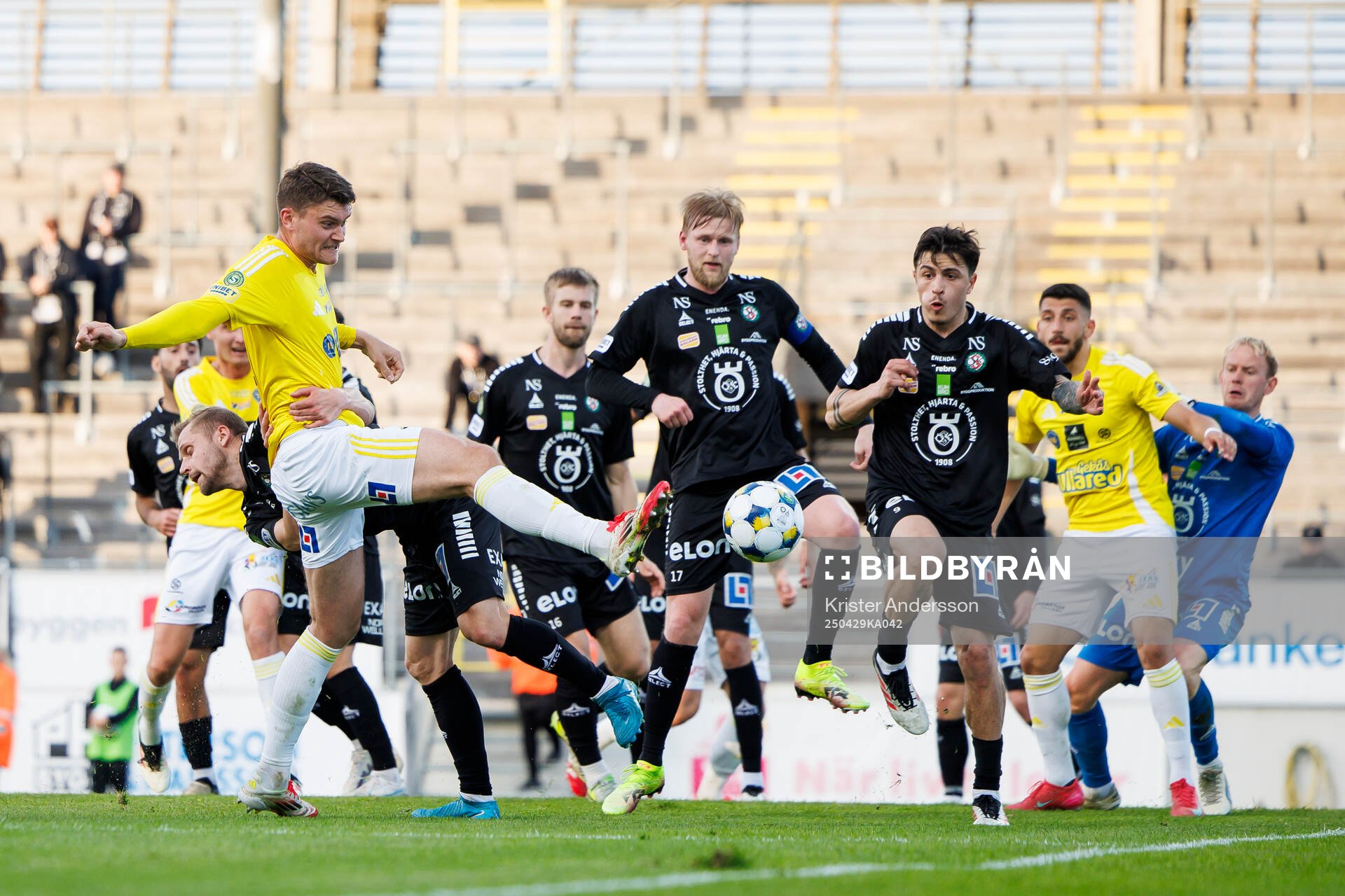 Falkenbergs Albin Andersson och Örebros Karl Holmberg
