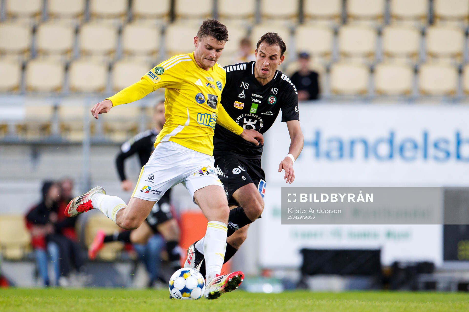 Falkenbergs Albin Andersson och Örebros Oskar Käck