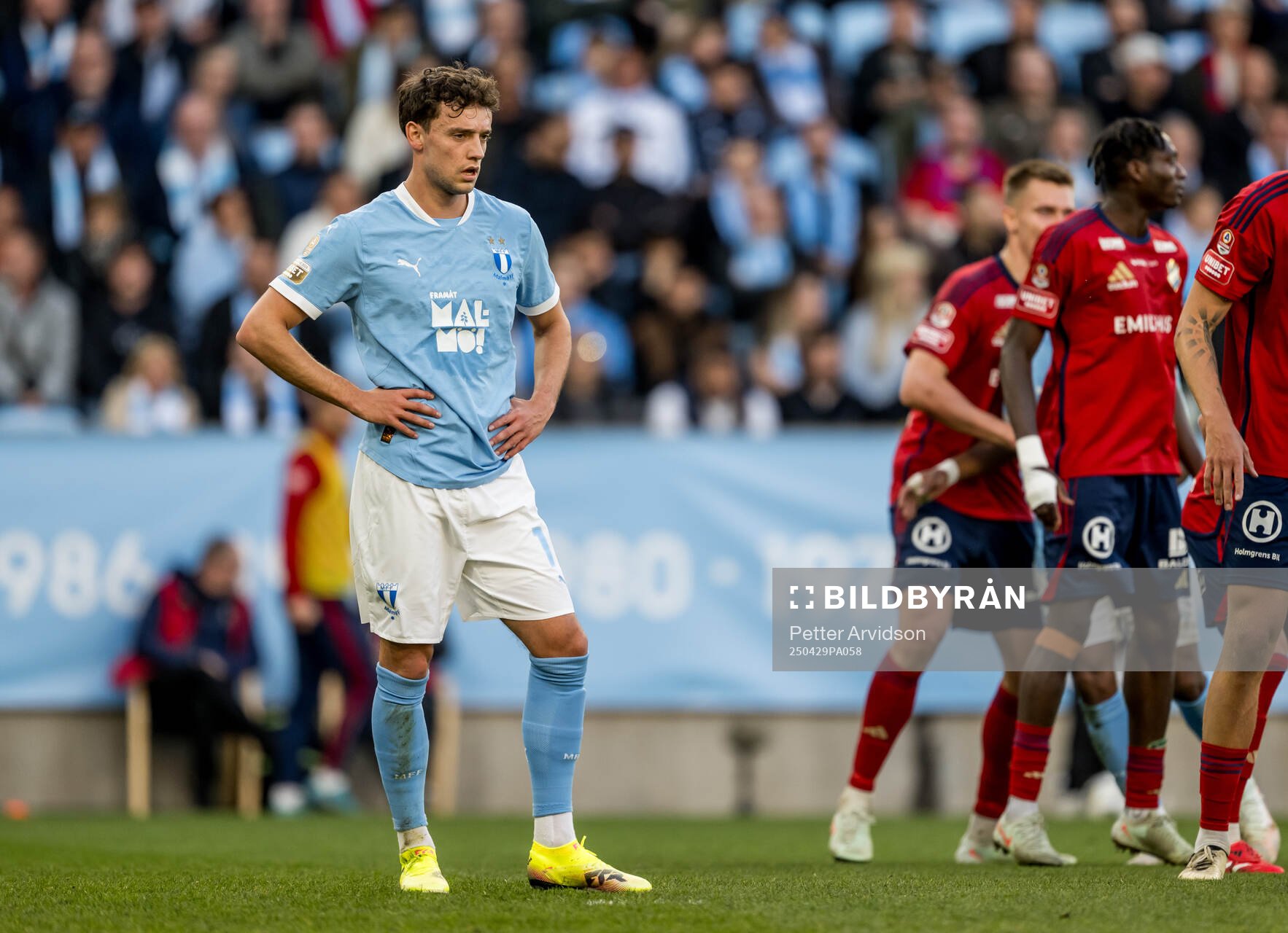 Malmö FFs Colin Rösler deppar