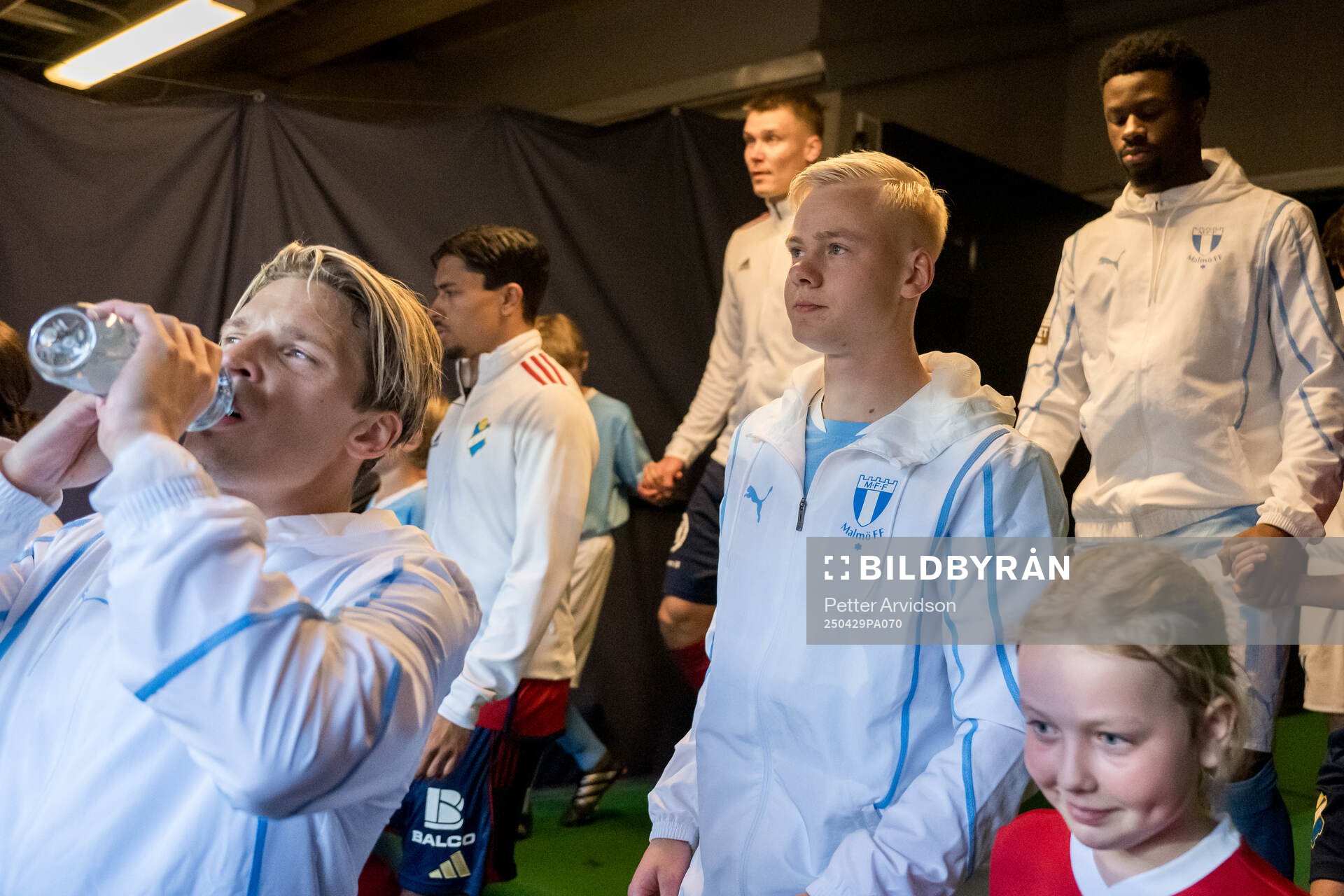 Malmö FFs Jens Stryger Larsen och Otto Rosengren