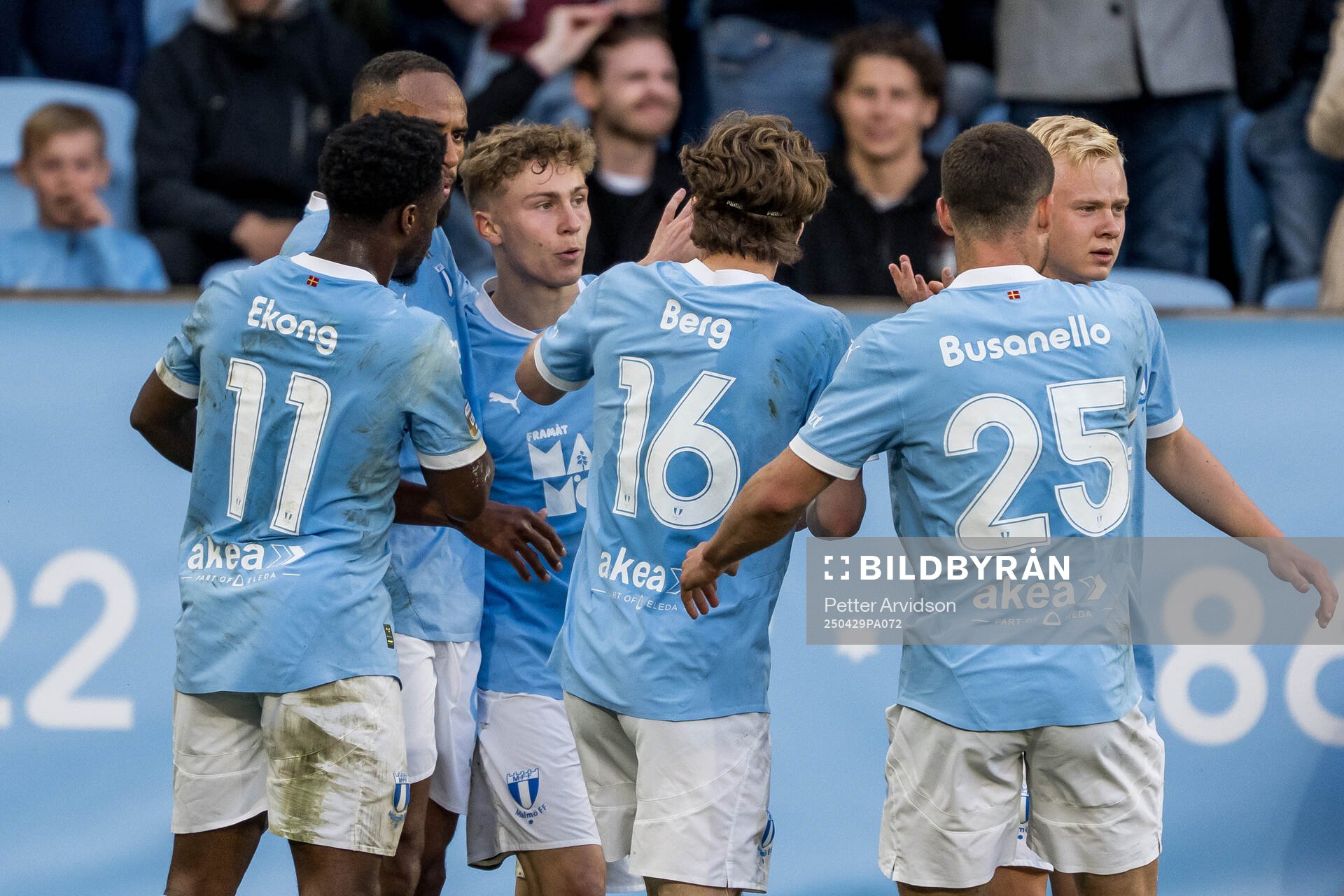 Malmö FFs Hugo Bolin jublar