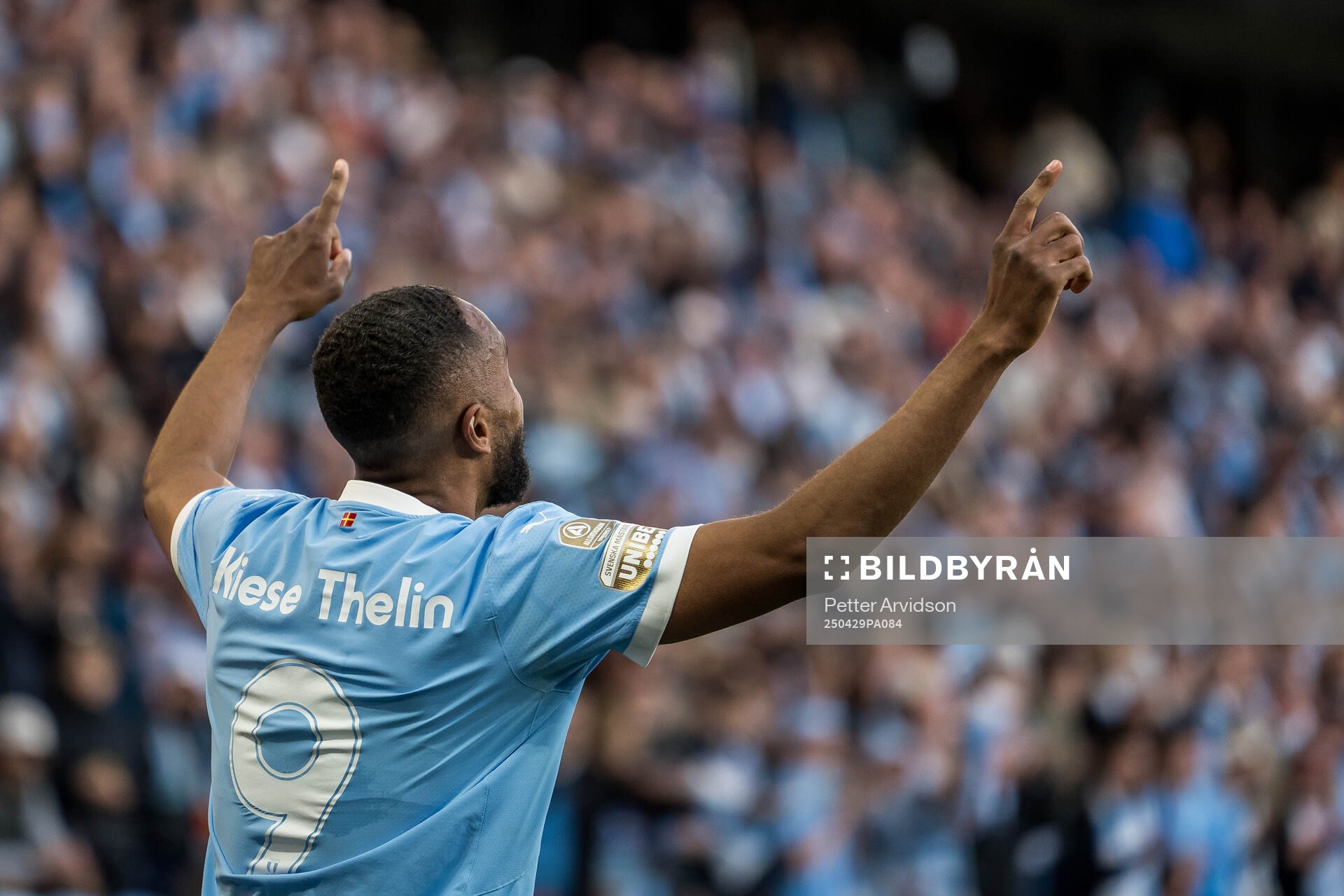 Malmö FFs Isaac Kiese Thelin jublar