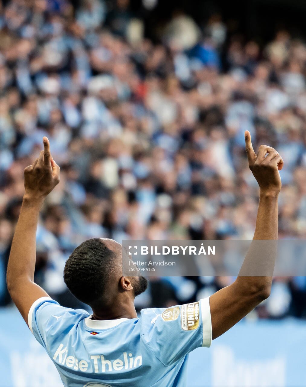 Malmö FFs Isaac Kiese Thelin jublar
