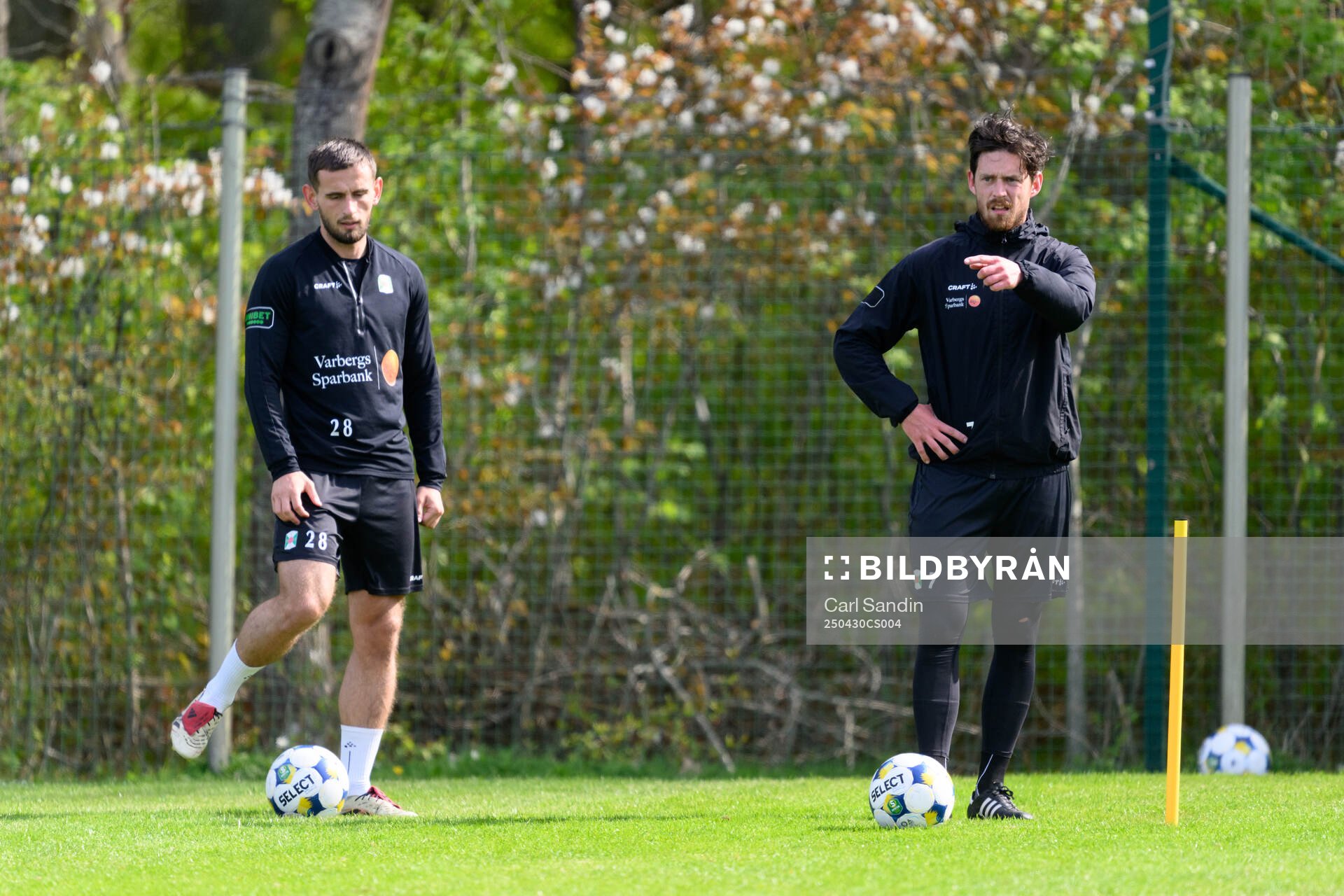 Erion Sadiku och Robin Tranberg