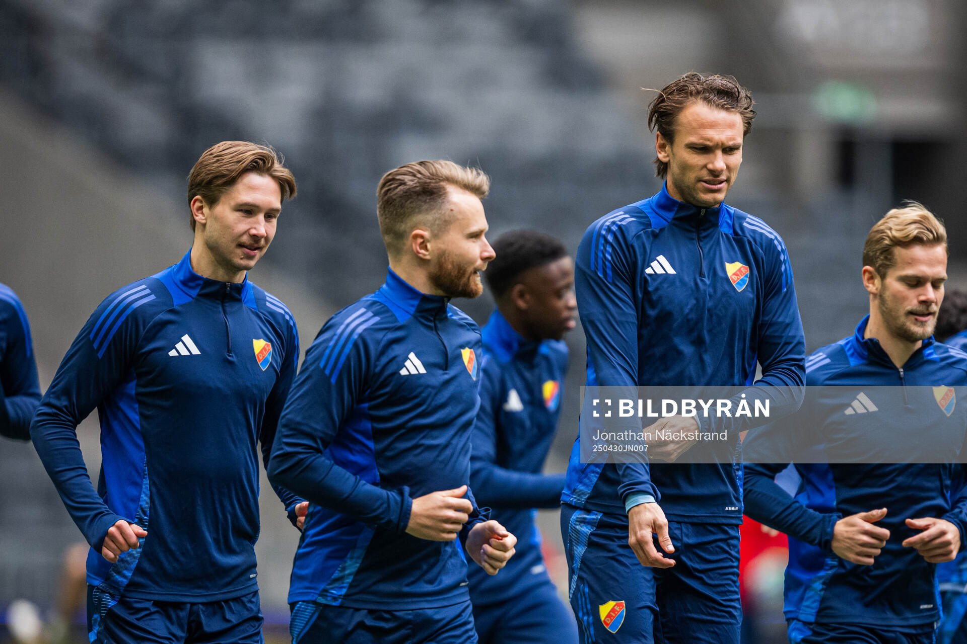 Miro Tenho, Jacob Une and Albin Ekdal