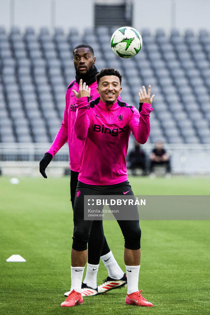 Jadon Sancho and Tosin Adarabioyo