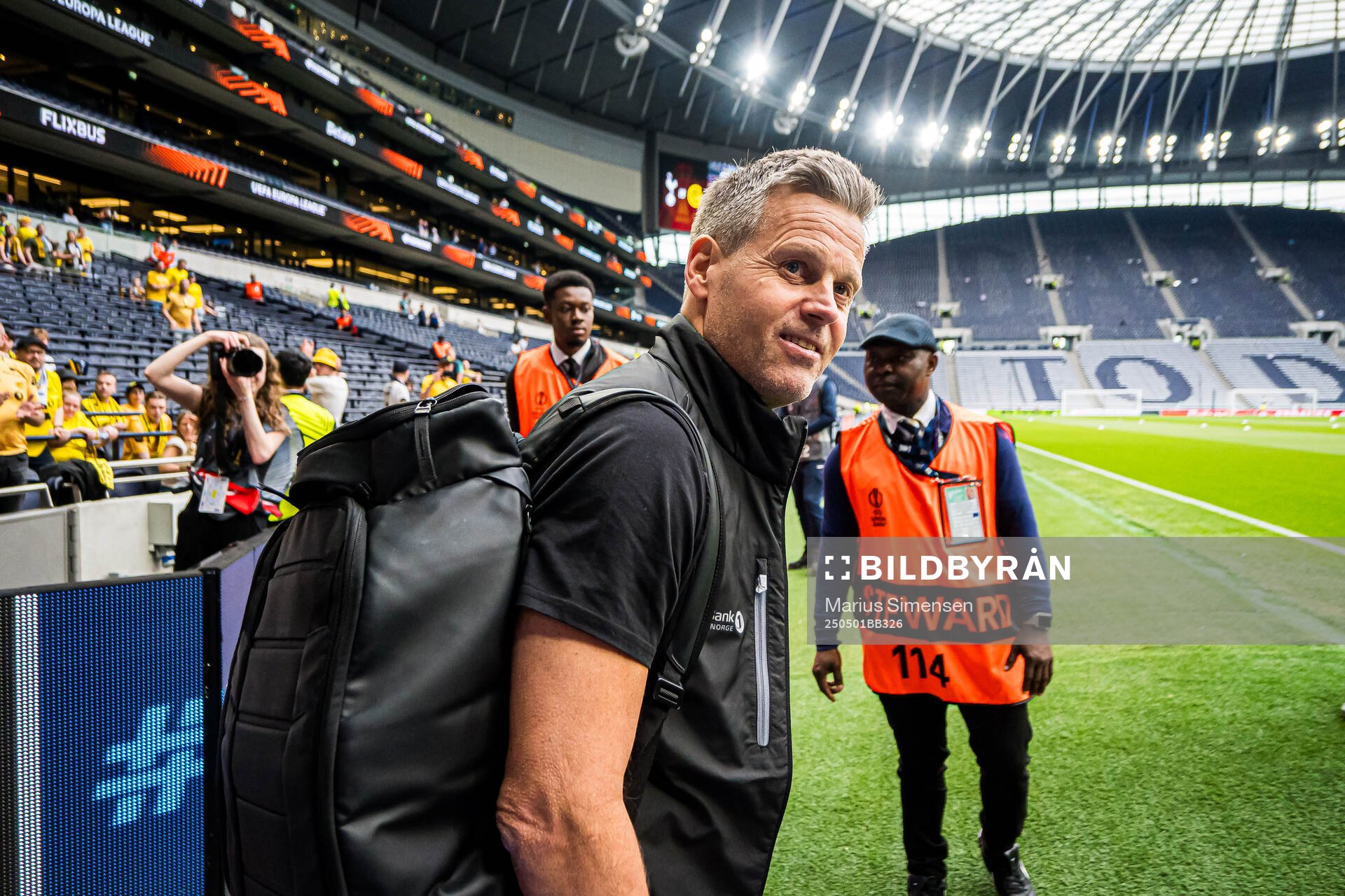 Kjetil Knutsen, head coach of Bodø/Glimt, arrives